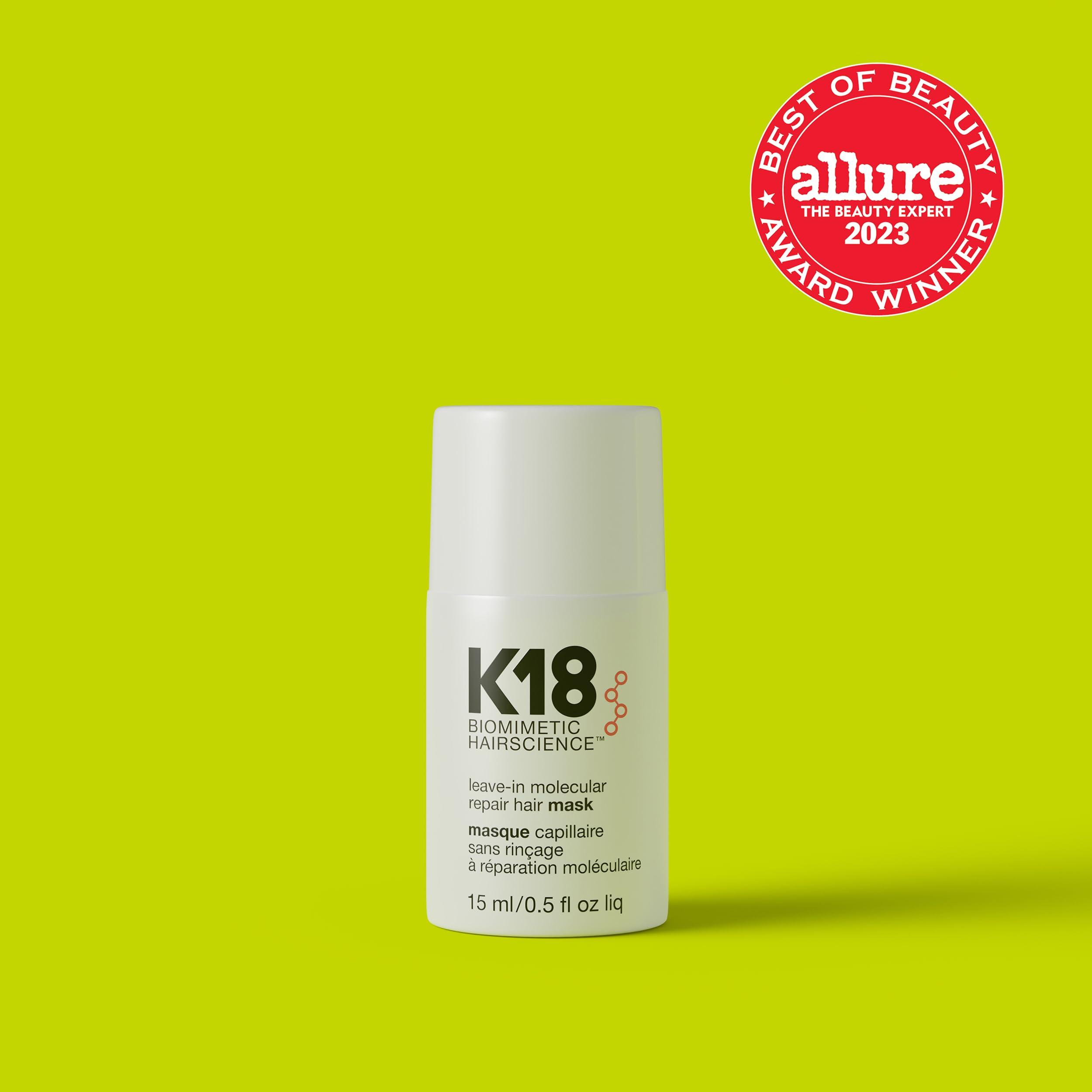 K18 Leave-In Molecular Hair Mask, Repairs Dry or Damaged Hair, Reverse Hair Damage from Bleach, Color, Chemical Services & Heat - Image 8