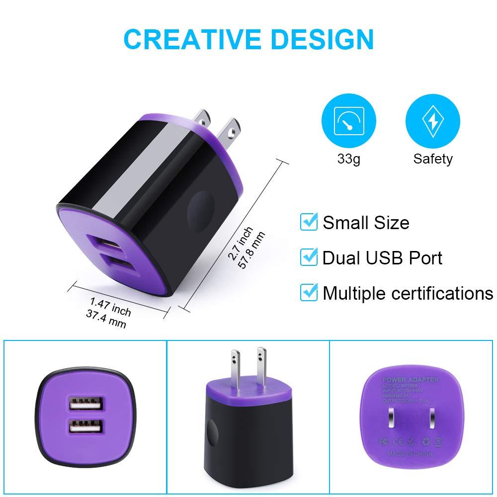 Fast Charger for Samsung Galaxy S25/S24/S23/S23+/S22/S21/S21+/S21 Ultra/Note 20 Ultra/S20 FE 5G/S10 A10E A50 A11 A21 A51 A71 A9 A20 A14 A15, LG Stylo 6/5, Phone Wall Charger Type C Fast Charging Cable - Image 3
