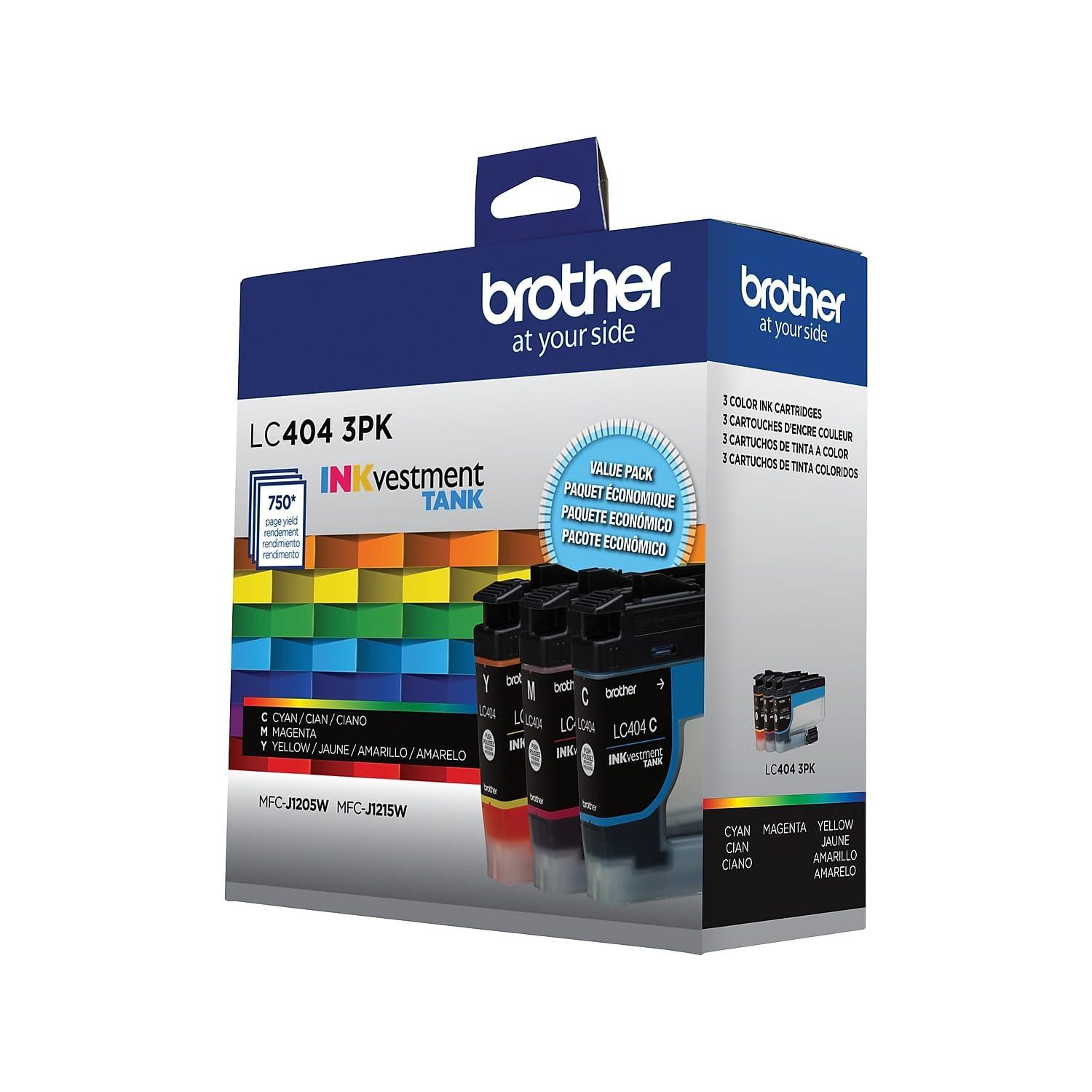 Brother LC4043PKS of Standard Yield Cyan, Magenta and Yellow -Ink -Cartridges(Pack of 3) - Image 5