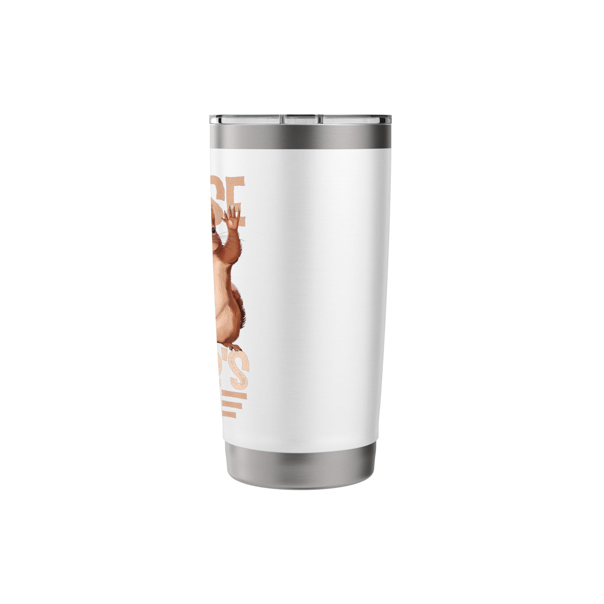 Bird Feeder - Excuse Me Bird Feeder's Empty Stainless Steel Insulated Tumbler - Image 3
