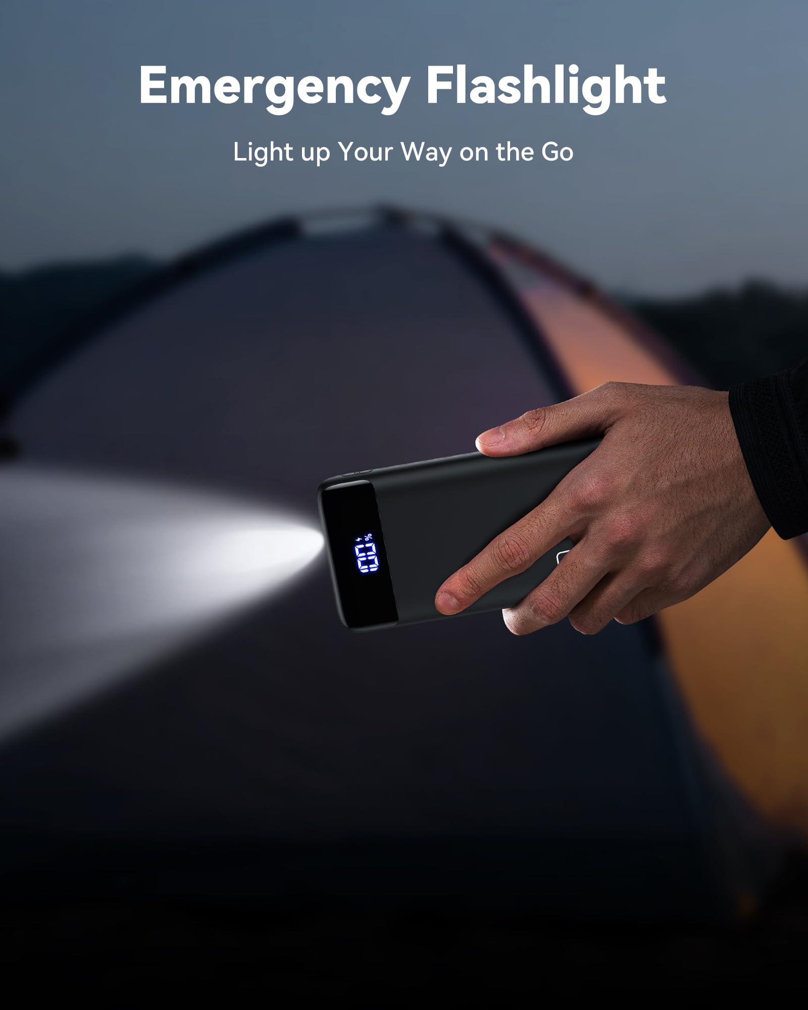 INIU Portable Charger, 22.5W 20000mAh USB C in & Out Power Bank Fast Charging, PD 3.0+QC 4.0 LED Display Phone Battery Pack Compatible with iPhone 16 15 14 13 Pro Samsung S23 Google iPad Tablet, etc - Image 7
