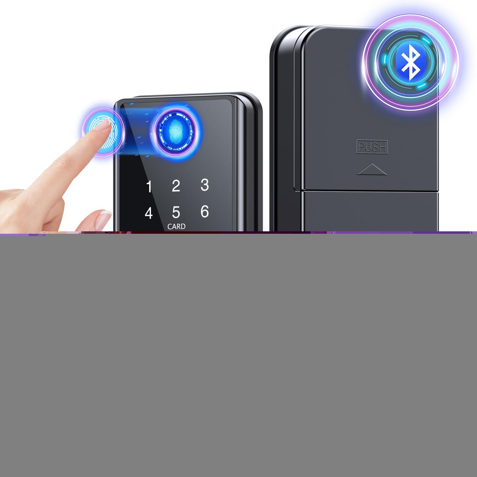Keyless Entry Deadbolt – Smart Door Lock with App Control, Touchscreen Keypad Easy Installation, for Home, Apartment, Office