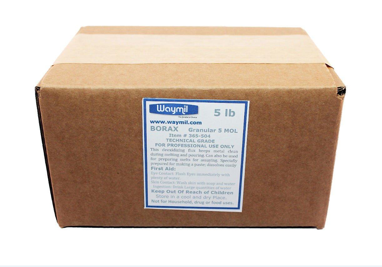 Borax Flux Glaze Crucibles 5 Pound Box Melting Gold & Silver Casting Jewelry 5lb - Image 3
