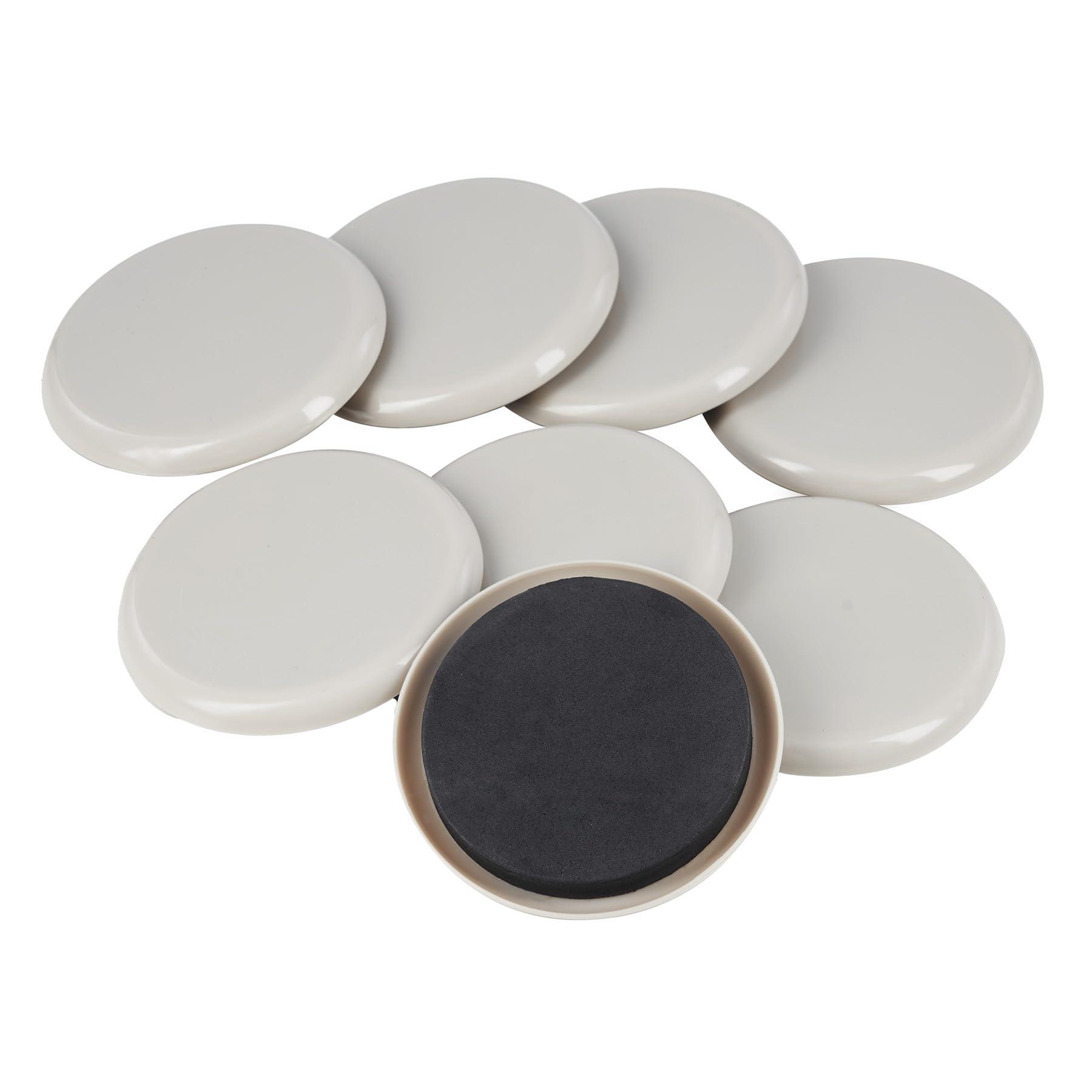 CO-Z Furniture Sliders - 8 Pack, 3 1/2" Reusable Furniture Sliders for Carpet, Heavy-Duty Furniture Gliders Movers for Hardwood Floors, Plastic Moving Pads for Heavy Furniture, Floor Protectors - Image 8