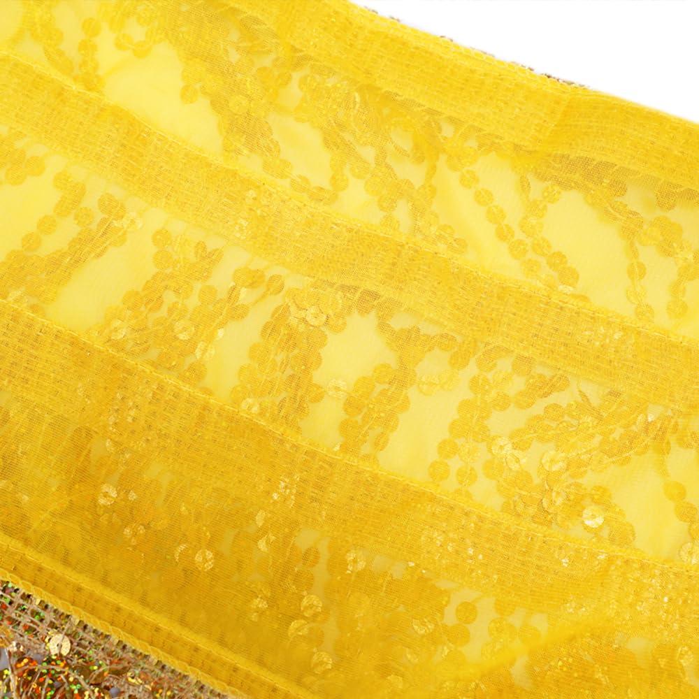 Women's Sequin Tassel Skirts Rave Fringe Hip Scarf for Festival - Image 9