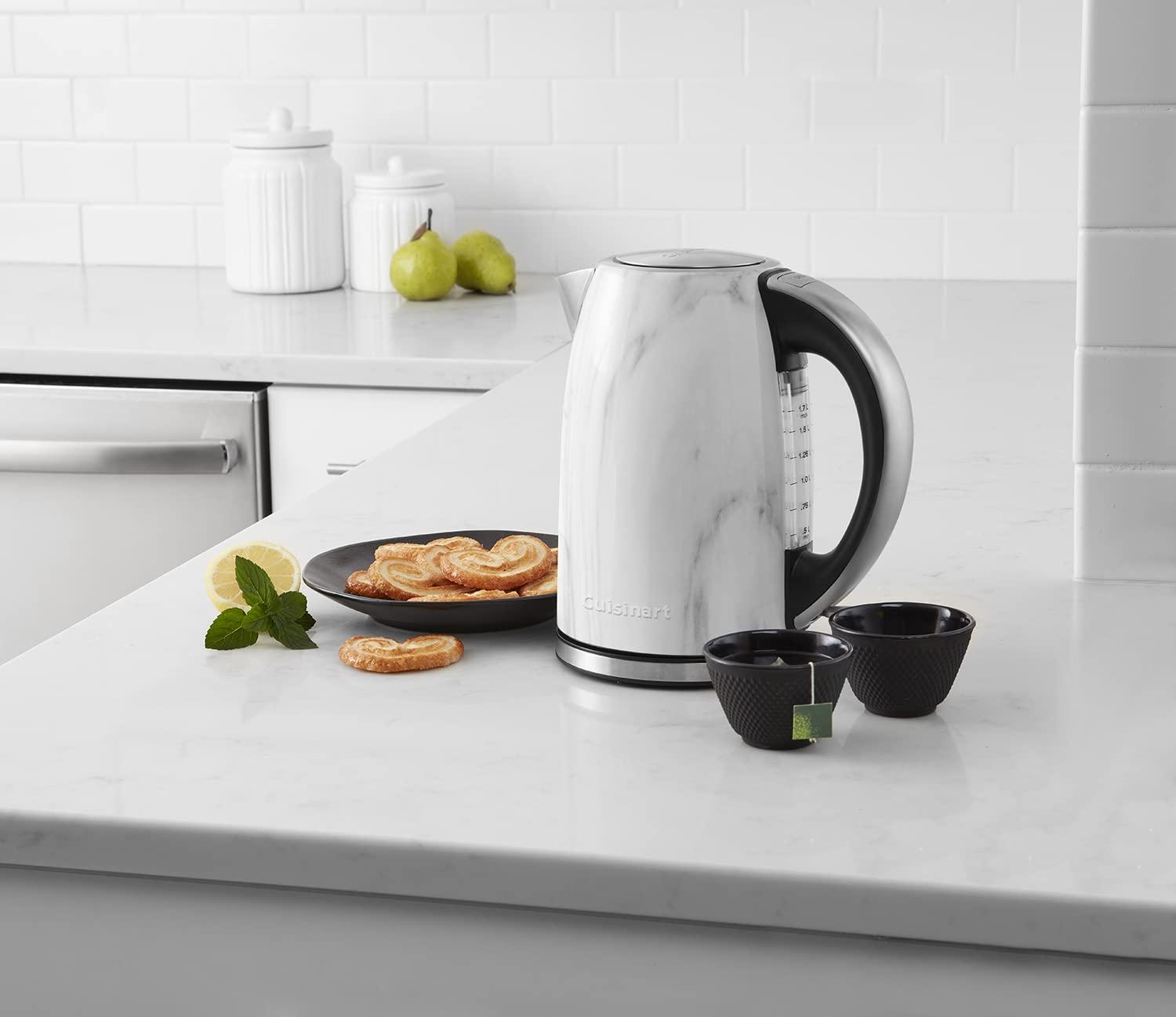 Cuisinart Electric Cordless 1.7-Liter Tea Kettle, Marble, JK-17MTG - Image 7