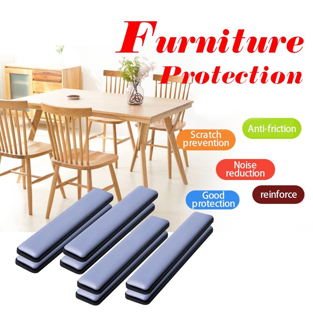 Furniture Sliders Pad，Appliance Sliders for Kitchen Appliances, Kitchen Appliance Sliders for Counter，Self Adhesive Small Appliance Slider （8,Rectangle 15 * 75mm，3/5 * 3in） - Image 4