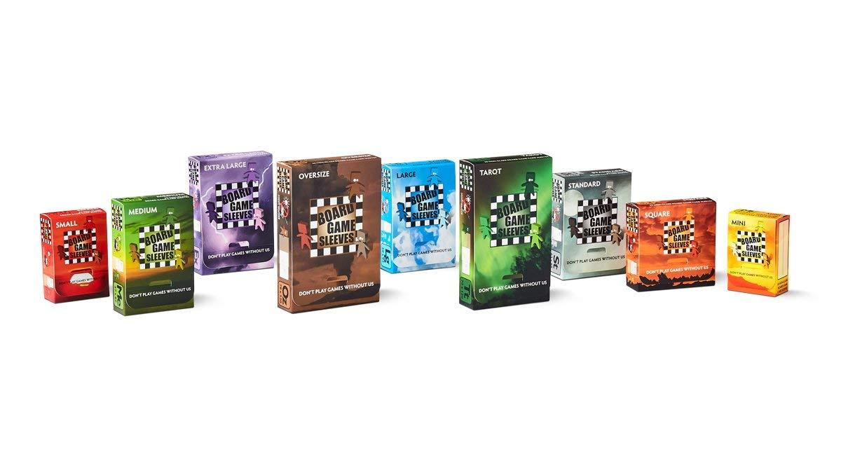 10 Packs Arcane Tinmen Non-Glare Board Game Sleeves 50 ct Standard Size Card Sleeves Display Case - Image 6