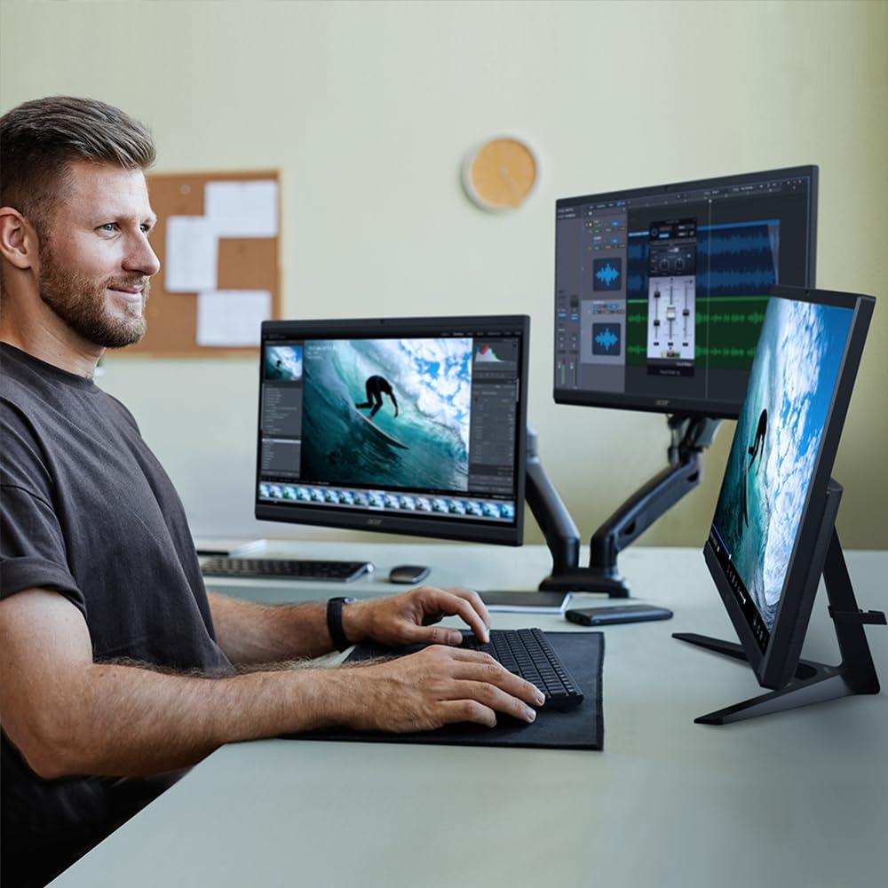acer Aspire C27-1800-UR12 AIO Desktop | 27 Inch Full HD IPS Display | Intel Core i5-12450H | UHD Graphics | 16GB DDR4 | 1TB PCIe Gen 4 SSD | Wireless Wi-Fi 6E | Wireless Keyboard & Mouse - Image 6
