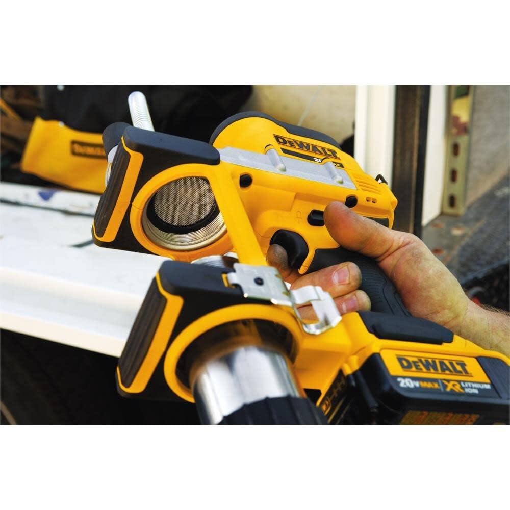 DEWALT Grease Gun 20V MAX, Cordless, 42” Long Hose, 10,000 PSI, Variable Speed Triggers, Tool Only (DCGG571B) - Image 4