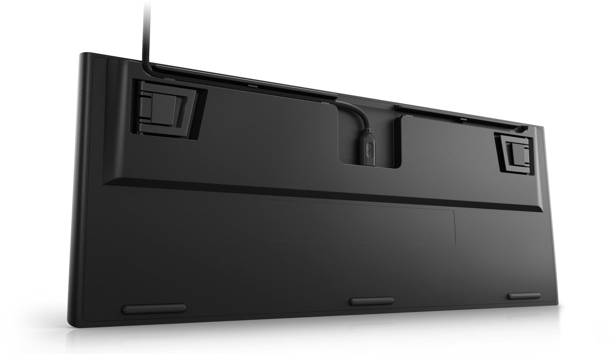 Dell Alienware Tenkeyless Gaming Keyboard - AW420K (Dark Side of The Moon), AlienFX RGB / 16.8 Million Colours, Adjustable Height, CHERRY MX Red - Image 7