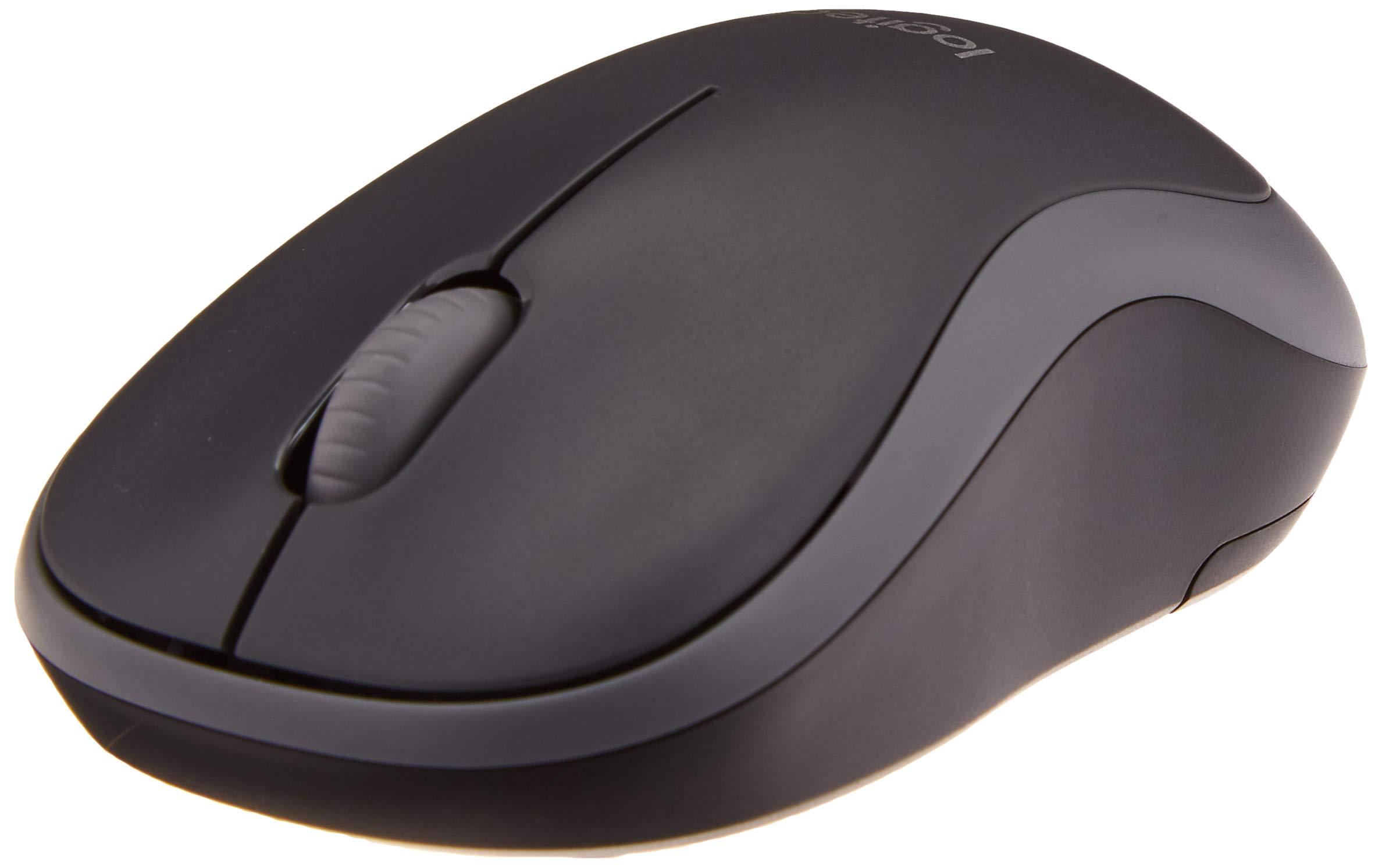 Logitech M185 Wireless Mouse, Silver (Renewed) - Image 2