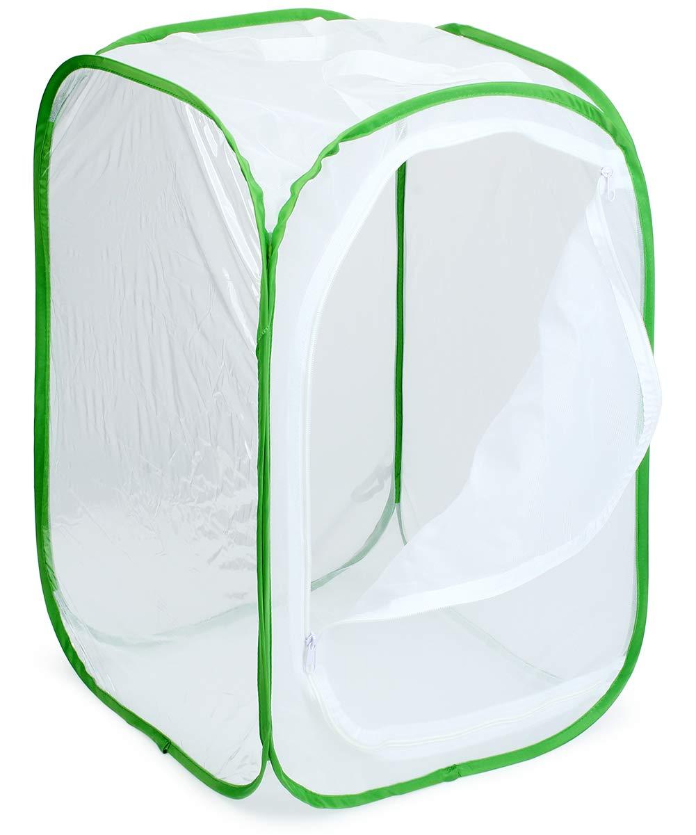 3-Pack Insect and Butterfly Habitat Cage Terrarium Pop-up Butterfly Enclosure (3 x 15.7 x 15.7 x 23.6") - Image 6