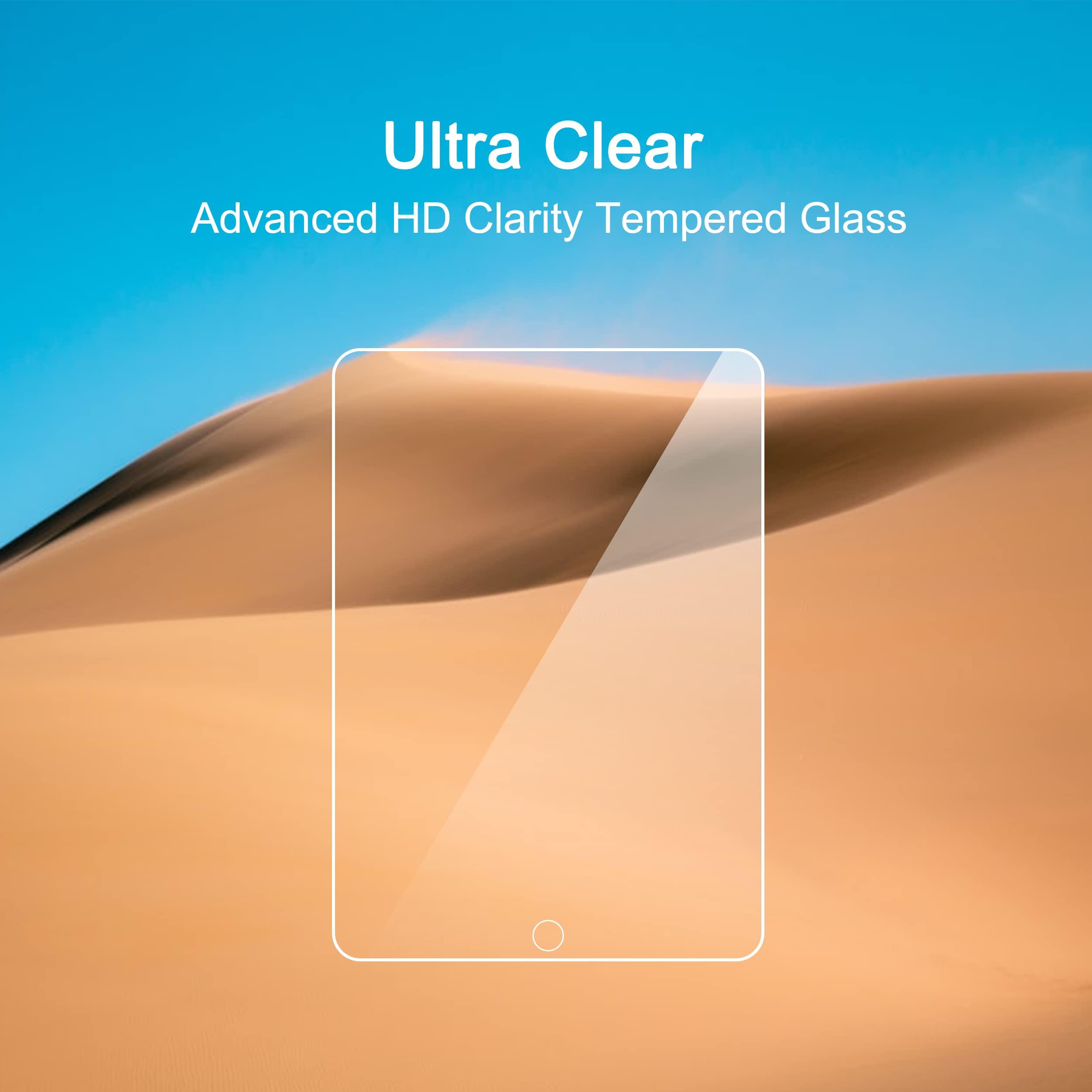 Ailun Screen Protector for iPad 9th 8th 7th Generation (10.2 Inch, iPad 9/8/7, 2021&2020&2019) Tempered Glass/Apple Pencil Compatible [2 Pack] - Image 5