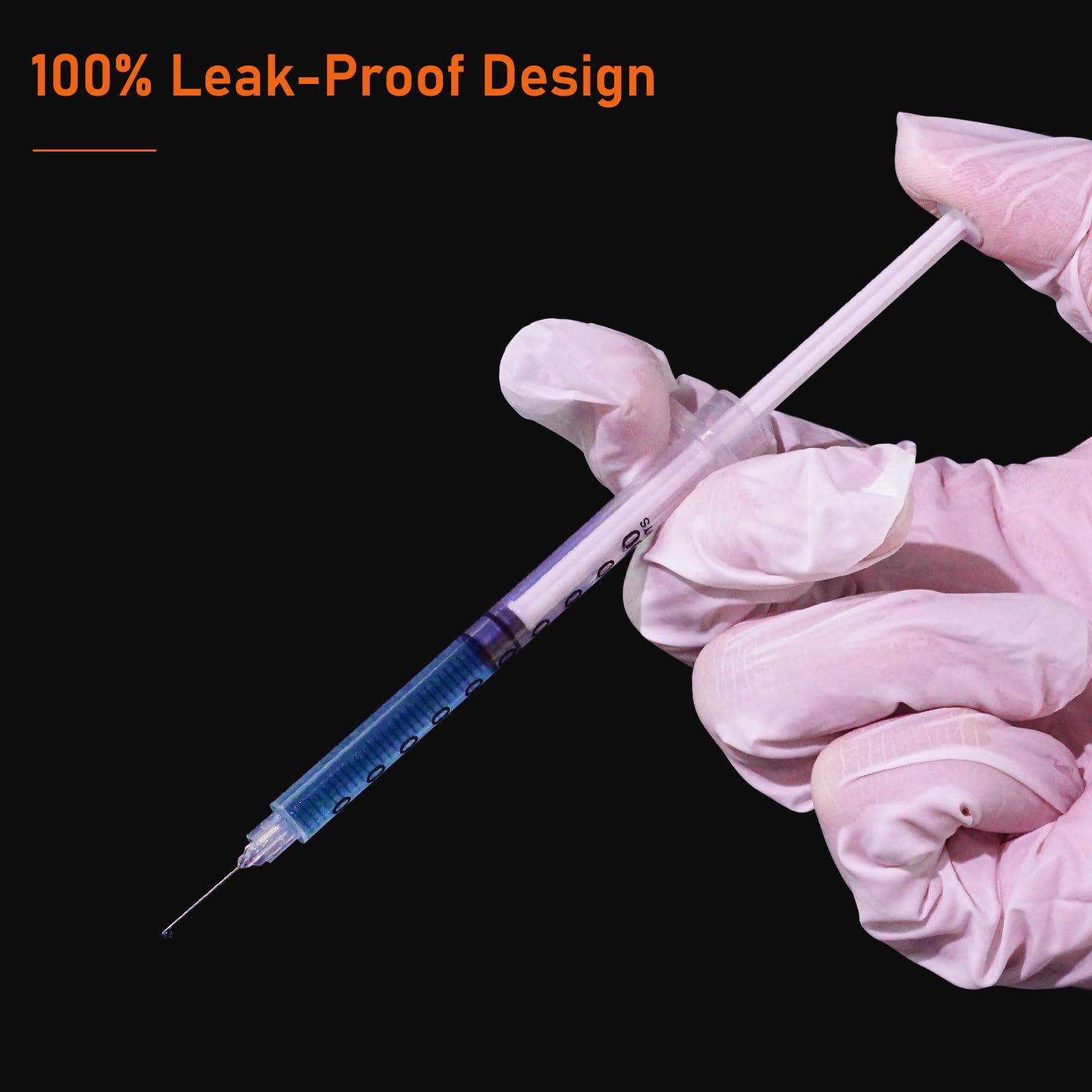 1ml Syringe with 30Ga 1/2in Needle, Individually Wrapped, Pack of 20 - Image 5