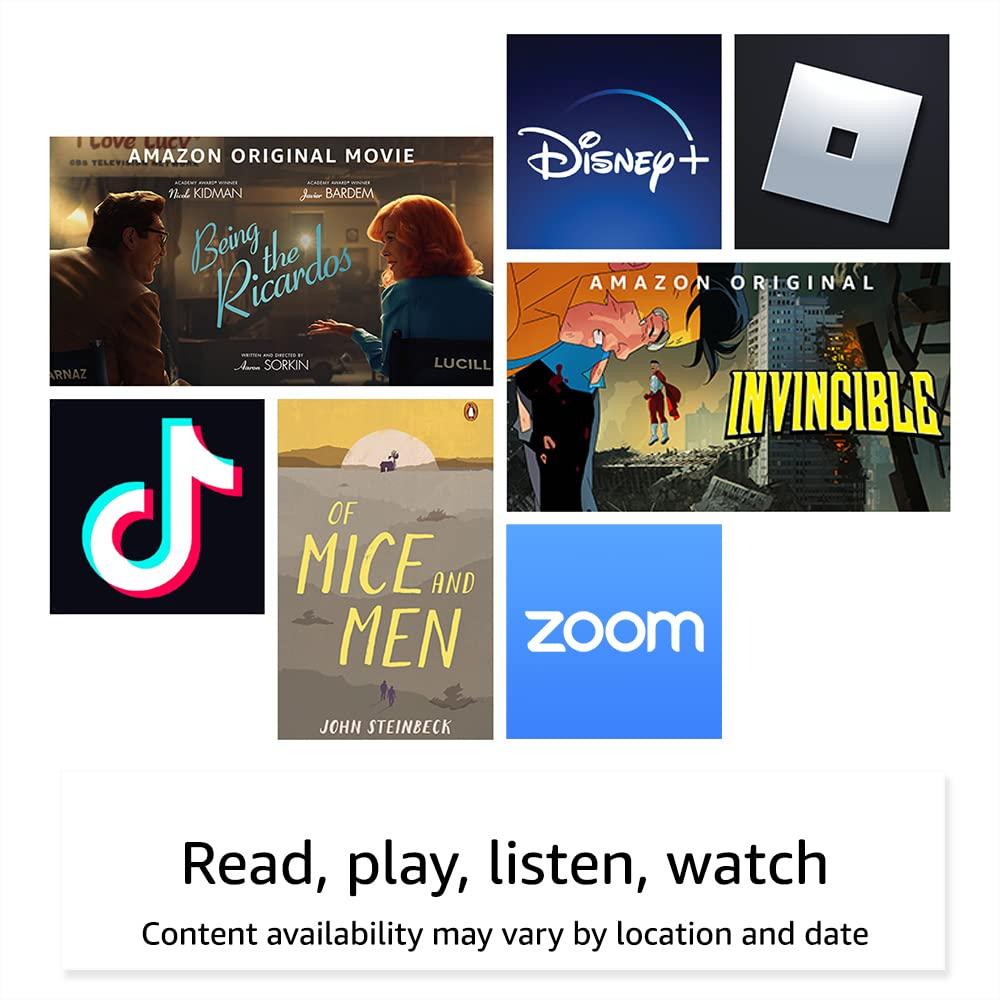 Like-New Amazon Fire 7 tablet (newest model) 7” display, read and watch, under $60 with 10-hour battery life, 16 GB, Black - Image 3