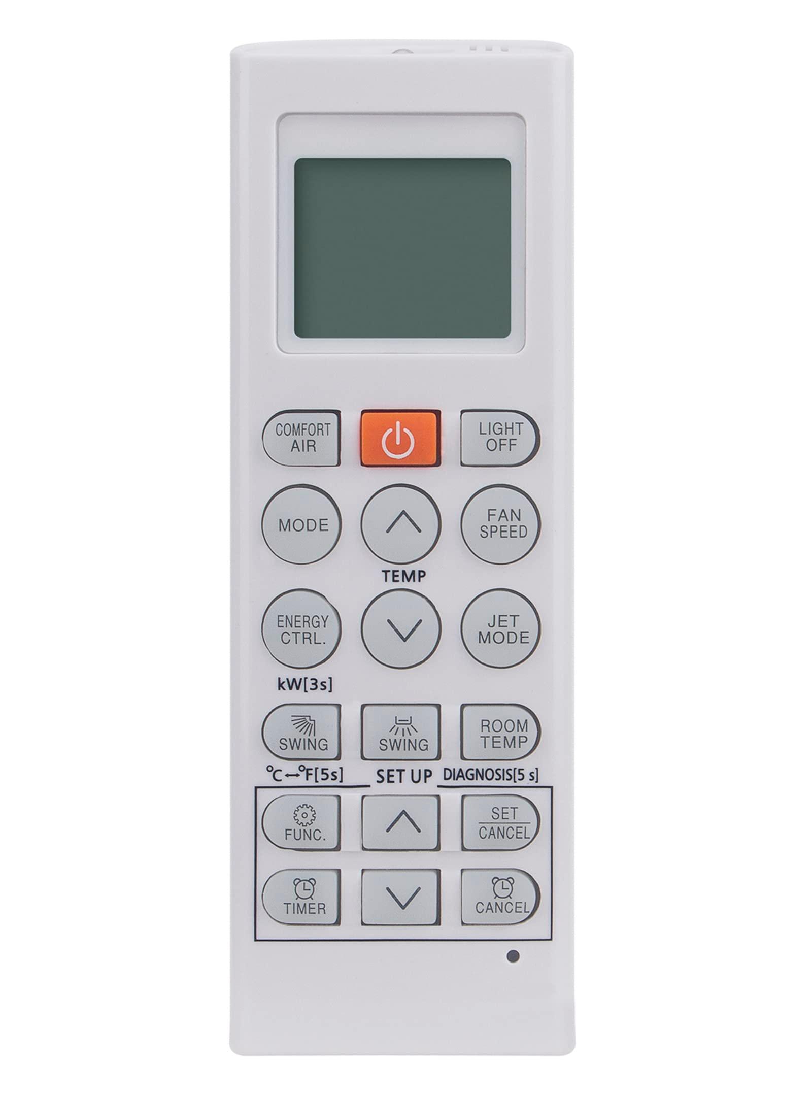AKB74955604 Replace AC Remote Controller Compatible with LG Mini Split Air Condtioner LSN363HLV LS243HLV LS303HLV LS363HLV LSU363HLV LSU303HLV LSN243HLV LSN303HLV LA090HSV5 LA240HSV3 LA180HSV5