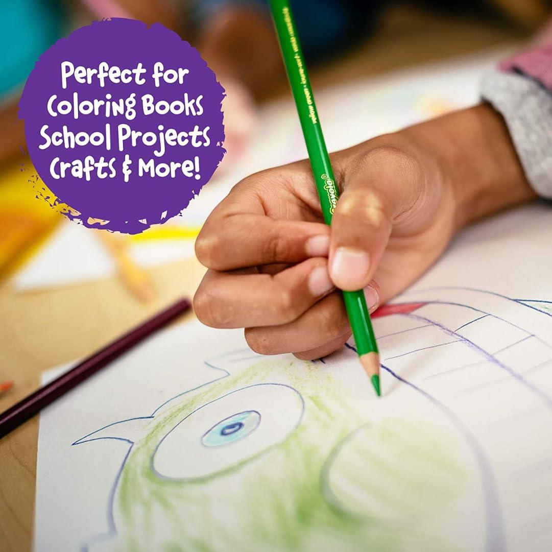 Crayola Colored Pencils Set for Kids (120ct), Bulk Art Supplies for Kids, Back to School Essentials, Teacher Classroom Must Haves, Coloring Book Pencils - Image 5