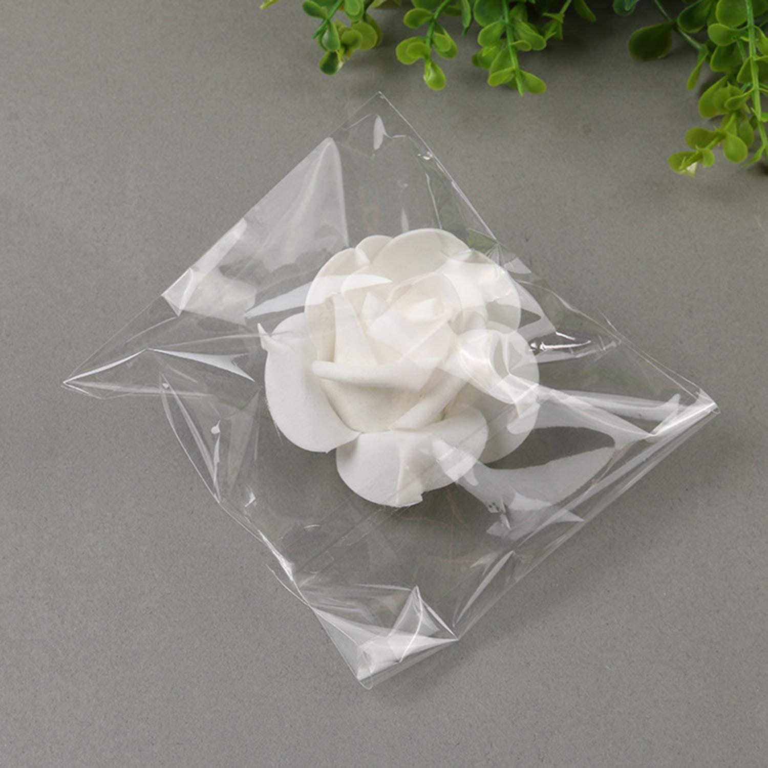 Morepack Clear Self Sealing Cellophane Bags,4x6 Inches 200 Pcs Cookie Bags Resealable Cellophane Bag for Packaging Cookies, Candy and Products - Image 7