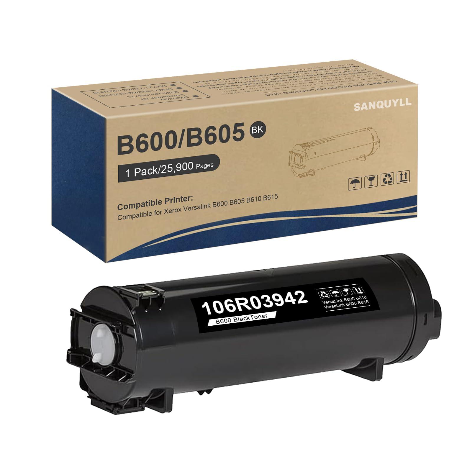 Versalink B600 B605 Toner Cartridge Compatible for Xerox B600 B605 B610 B615 Printer for 106R03942 Toner Cartridge