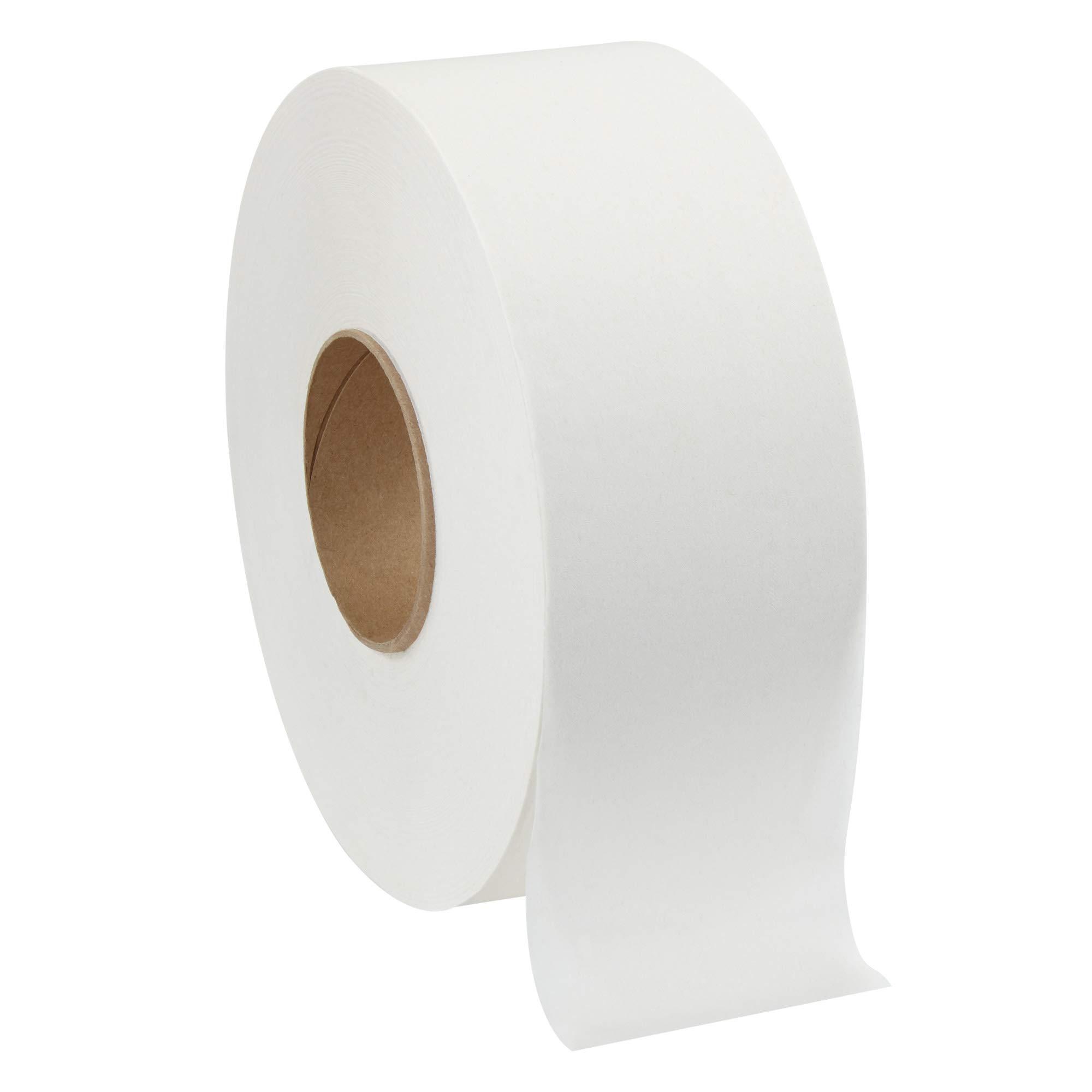 PACIFIC BLUE BASIC® JUMBO JR. 2-PLY HIGH-CAPACITY TOILET PAPER, WHITE, 8 ROLLS PER CASE - Image 2