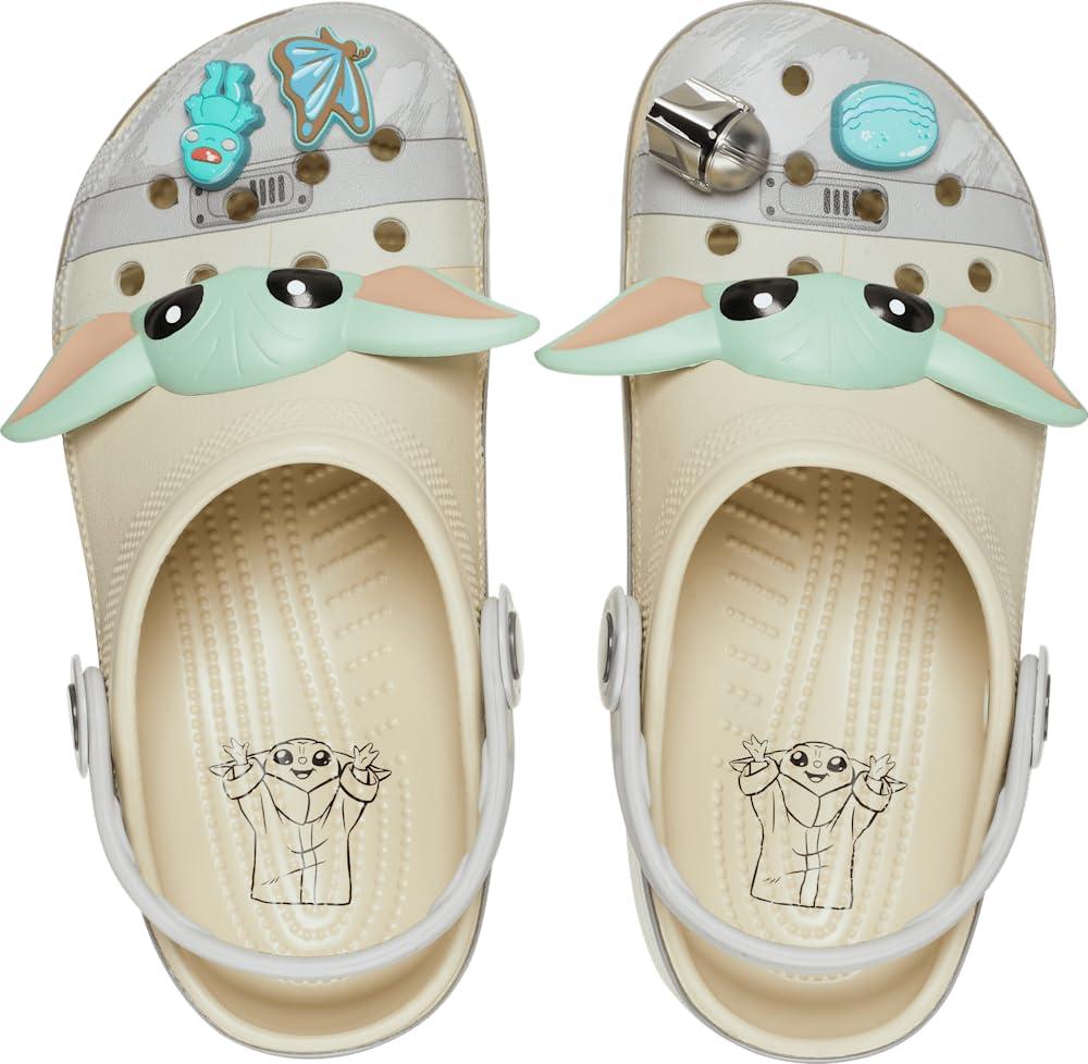 Crocs Unisex-Adult Star Wars Grogu Classic Clog Bone - Image 2