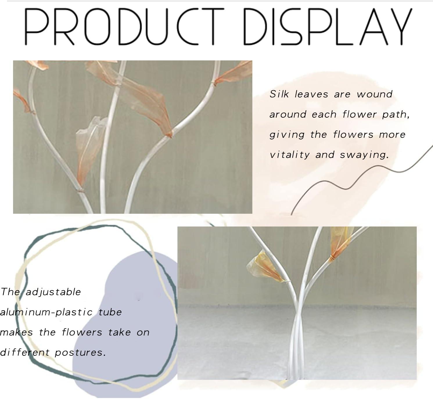 BIEJUJX Artificial Silk Flower Decoration, Large Fake Flower with Standing Stems and Base,Giant Flowers 5.5Ft for Wedding Background Decor, Shop Window Display,Photography Props, Banquet (RED) - Image 5