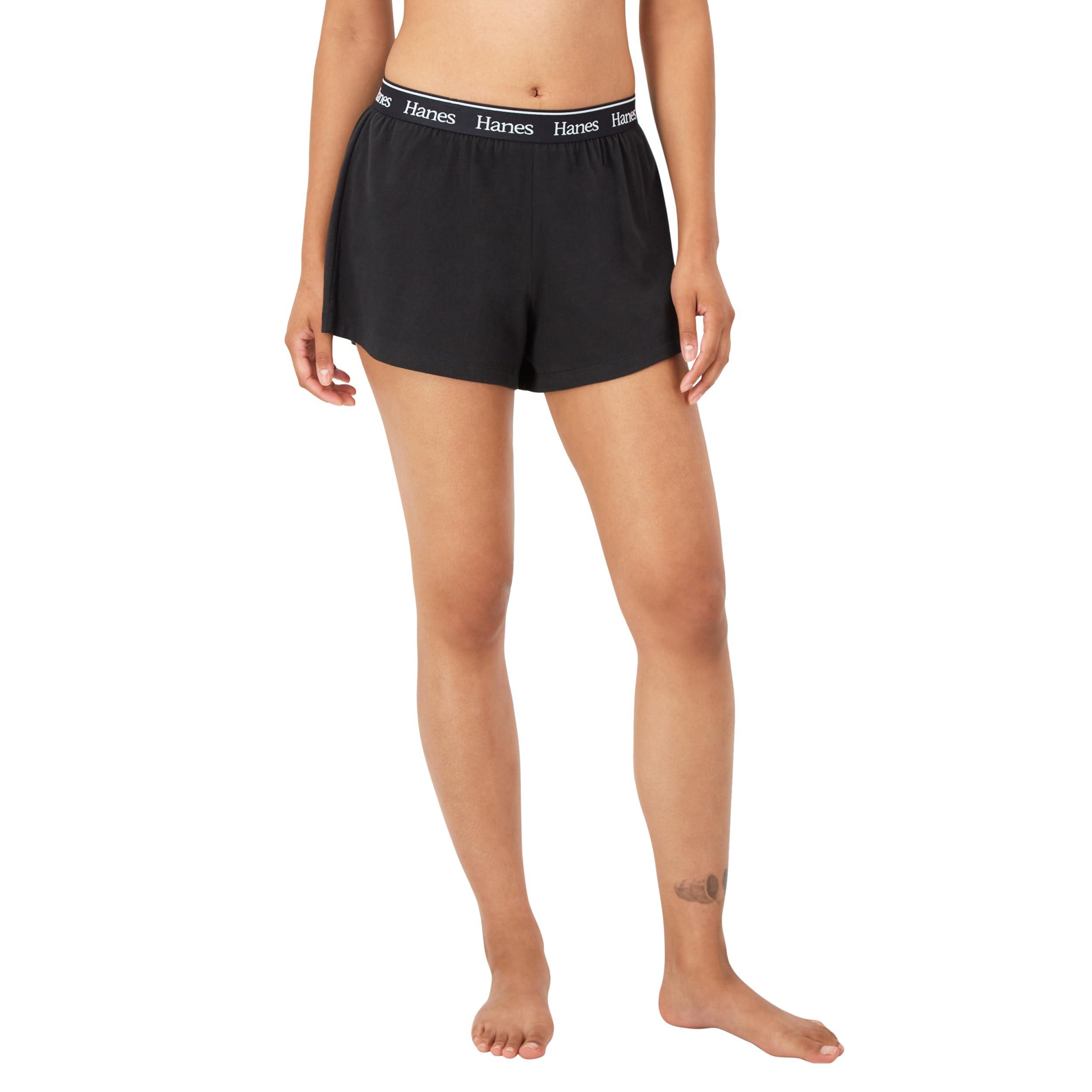Hanes Women's Originals Comfywear Sleep Shorts (2 Pack) - Image 2