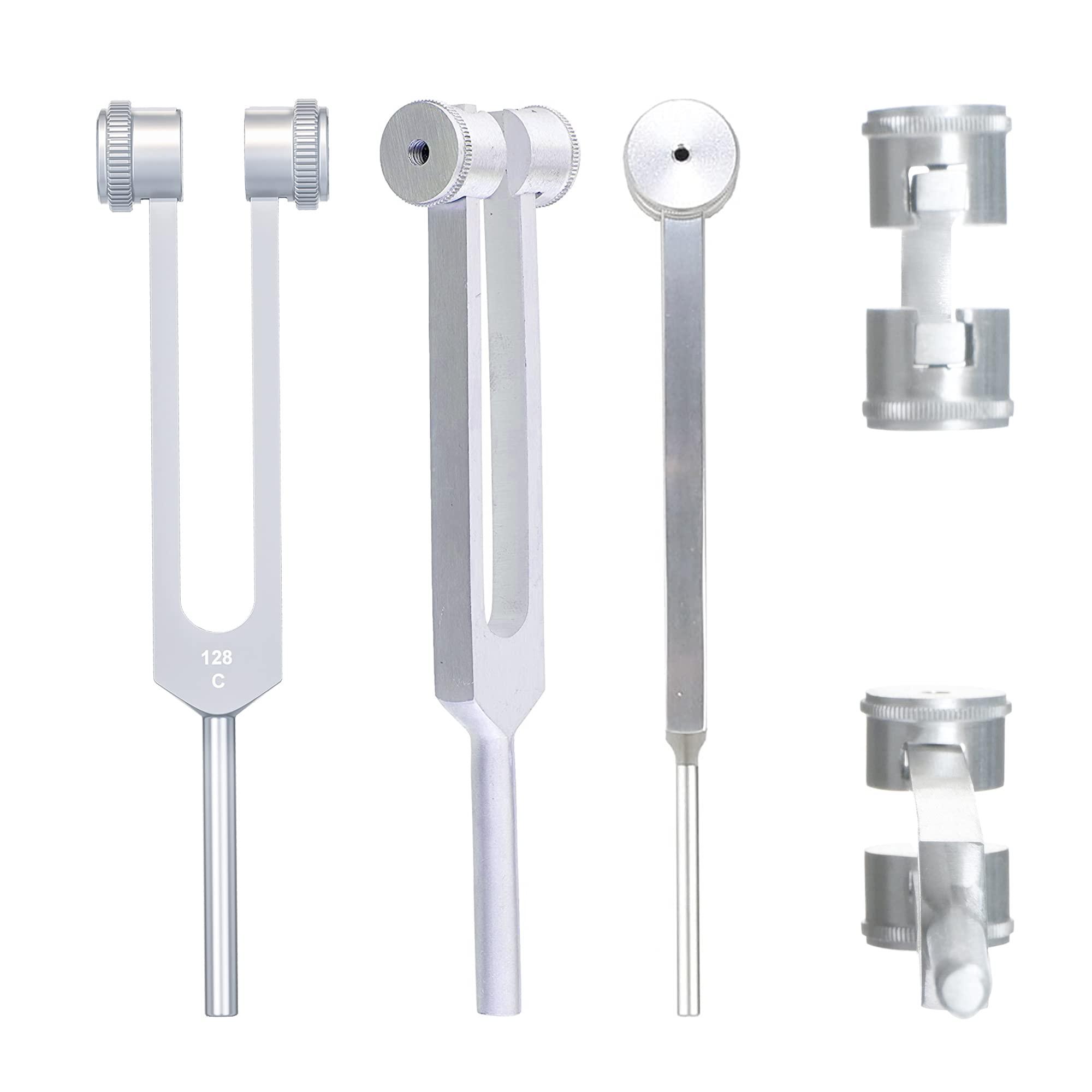 SURGICAL ONLINE Aluminum Sensory Tuning Forks C 128, C 256, C 512, Diagnostic Instruments 3 Pcs - Image 5