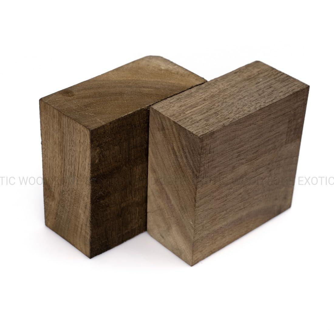 Black Walnut Bowl Blank (2"X6"X6") - Image 5