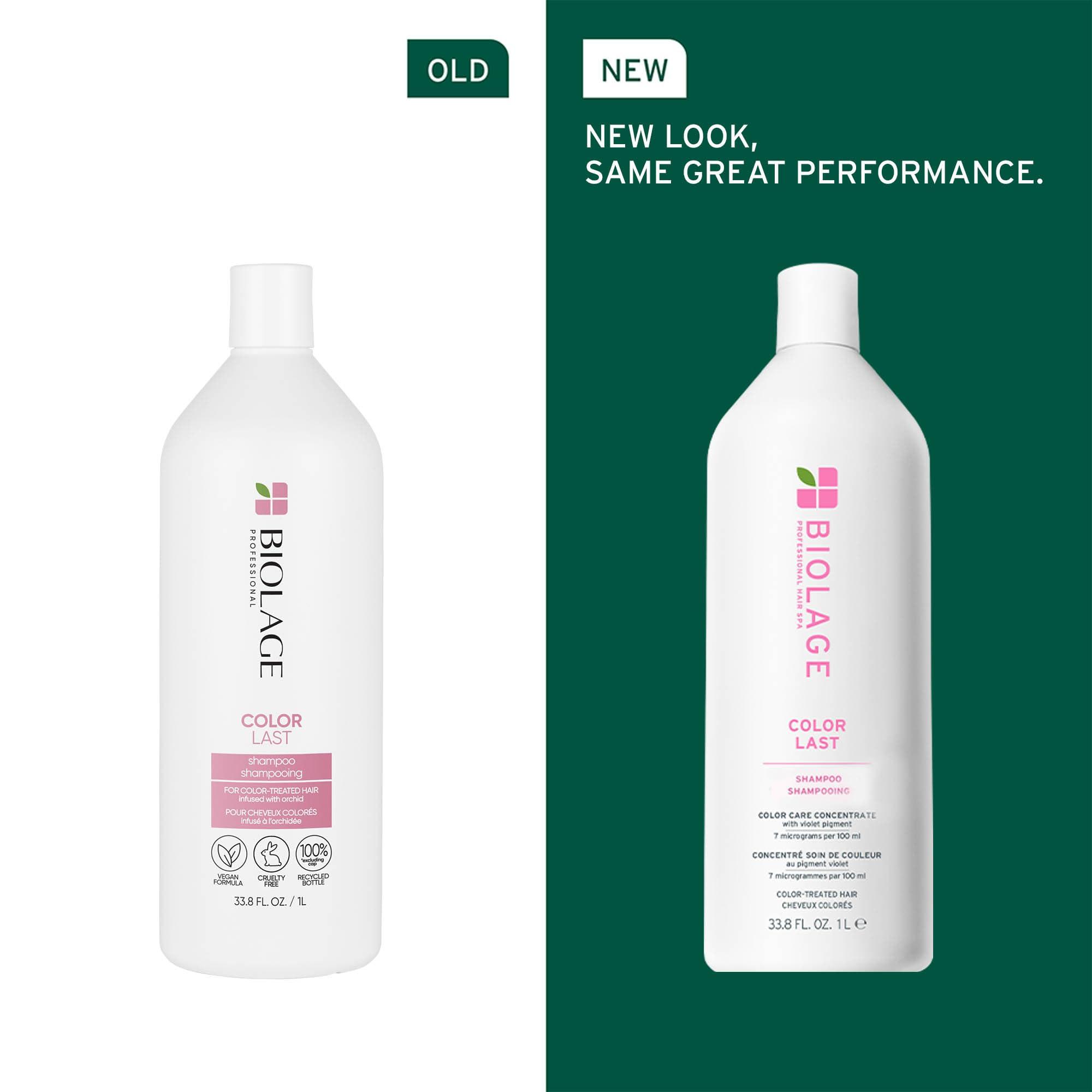 Biolage Color Last Shampoo - For Color-Treated Hair, Nourishes, Strengthens, Hydrates, Soybean Oil & Stearic Acid, Paraben & Mineral Oil-Free, Vegan, Packaging May Vary - Image 2