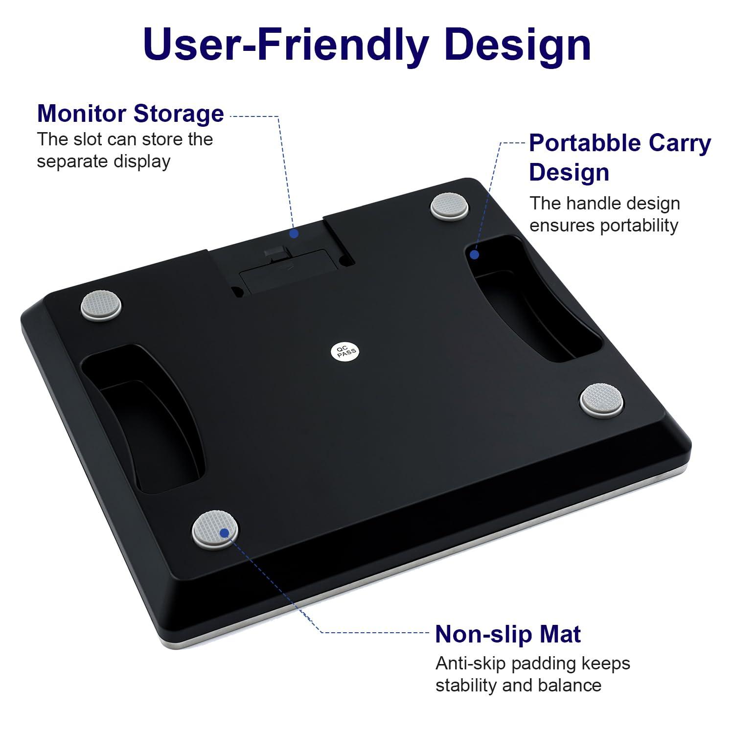 TIPRE Digital Shipping Postal Scale 0.5 oz High Accuracy！440lb Commercial Weight Scale for Package, Small Business, Mail, Warehouse, Home, Battery & Charging Cable Included - Image 7