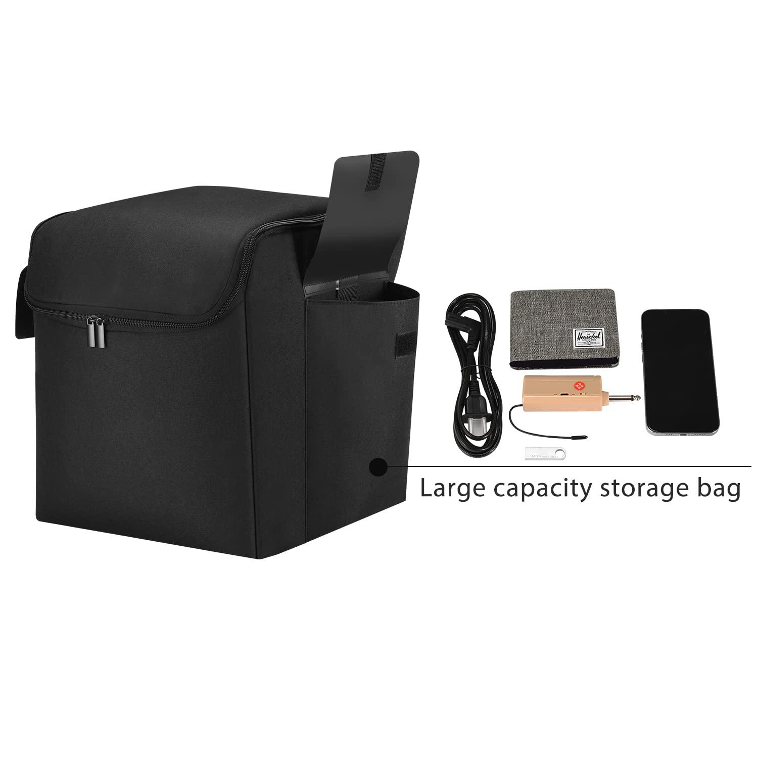 SXDCWFR PartyBox Encore Essential Storage case bag for JBL PartyBox Encore Essential speaker, portable multi-functional pocket for outdoor activities travel - Image 5