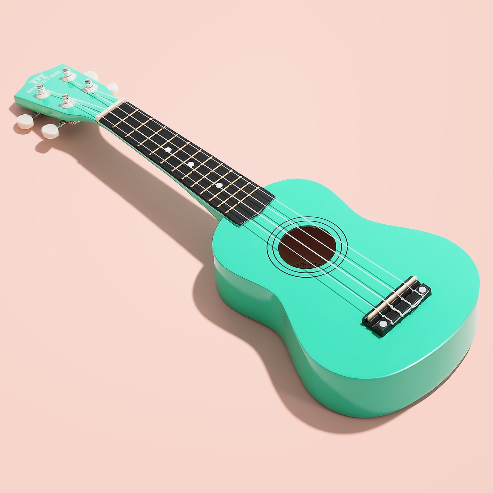 MUSTAR Soprano Ukulele for Beginners - 21 Inch Basswood Ukulele for Kids & Adults Birthday Holiday Present, Gig Bag, Digital Tuner, Strap, Picks, All in One Kit, Ukuleles Starter Kit - Image 7