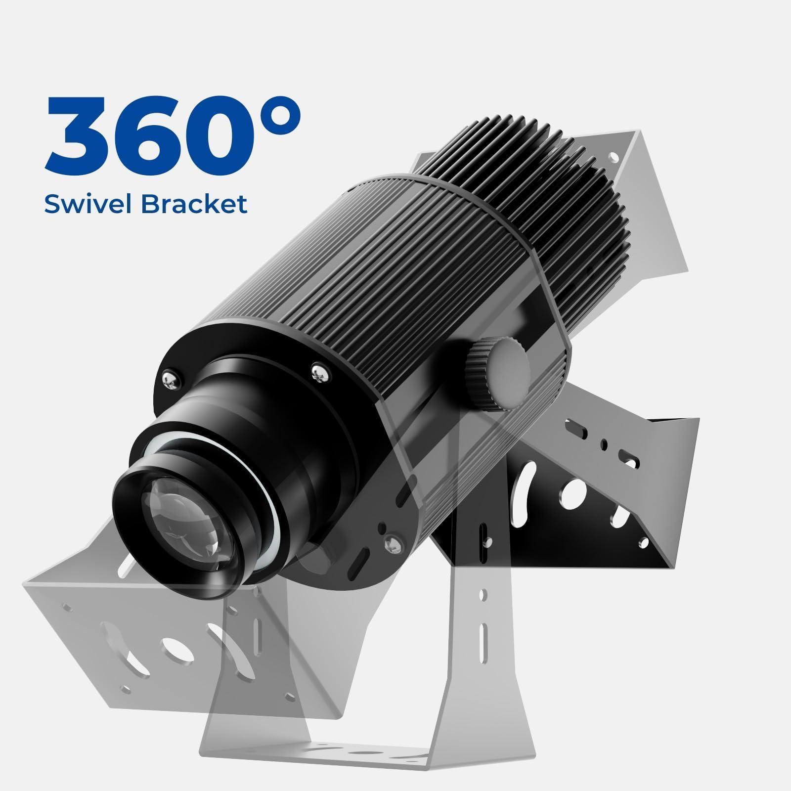 ARXENOVATH 50w Logo Projector for Business Custom GOBO Projectors Rotating Store Floor Personalized Wall Outdoor Waterproof IP67 Image for Shop Advertising,Wedding Stage - Image 9