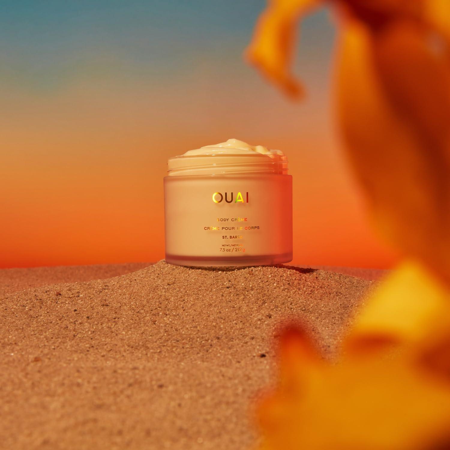 OUAI Body Cream, St. Barts - Hydrating Whipped Body Cream with Cupuaçu Butter, Coconut Oil and Squalane - Softens Skin and Delivers Healthy-Looking Glow - Sulfate-Free Skin Care (7.5 Oz) - Image 6
