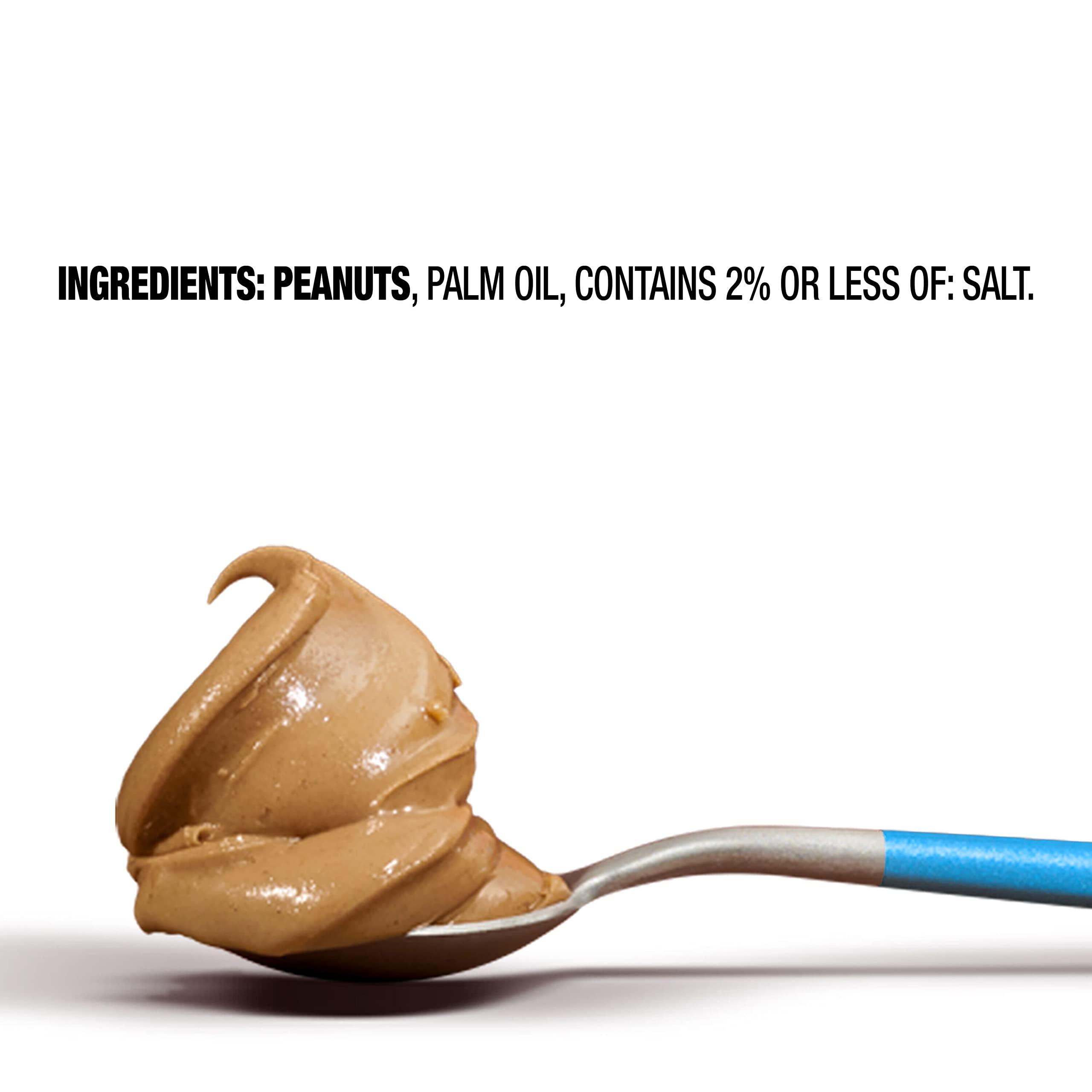 Jif No Added Sugar Creamy Peanut Butter Spread, 15.5 Ounces (Pack of 12), Smooth, Creamy Texture, No Stir Peanut Butter Spread - Image 3