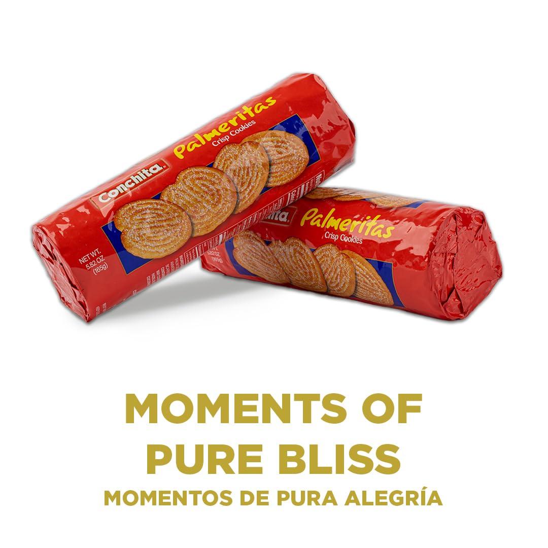 Conchita Palmeritas Palm Cookies - Elegant Flaky Snack, Dessert, or Breakfast Food - 5.82 oz (Pack of 1) - Image 4