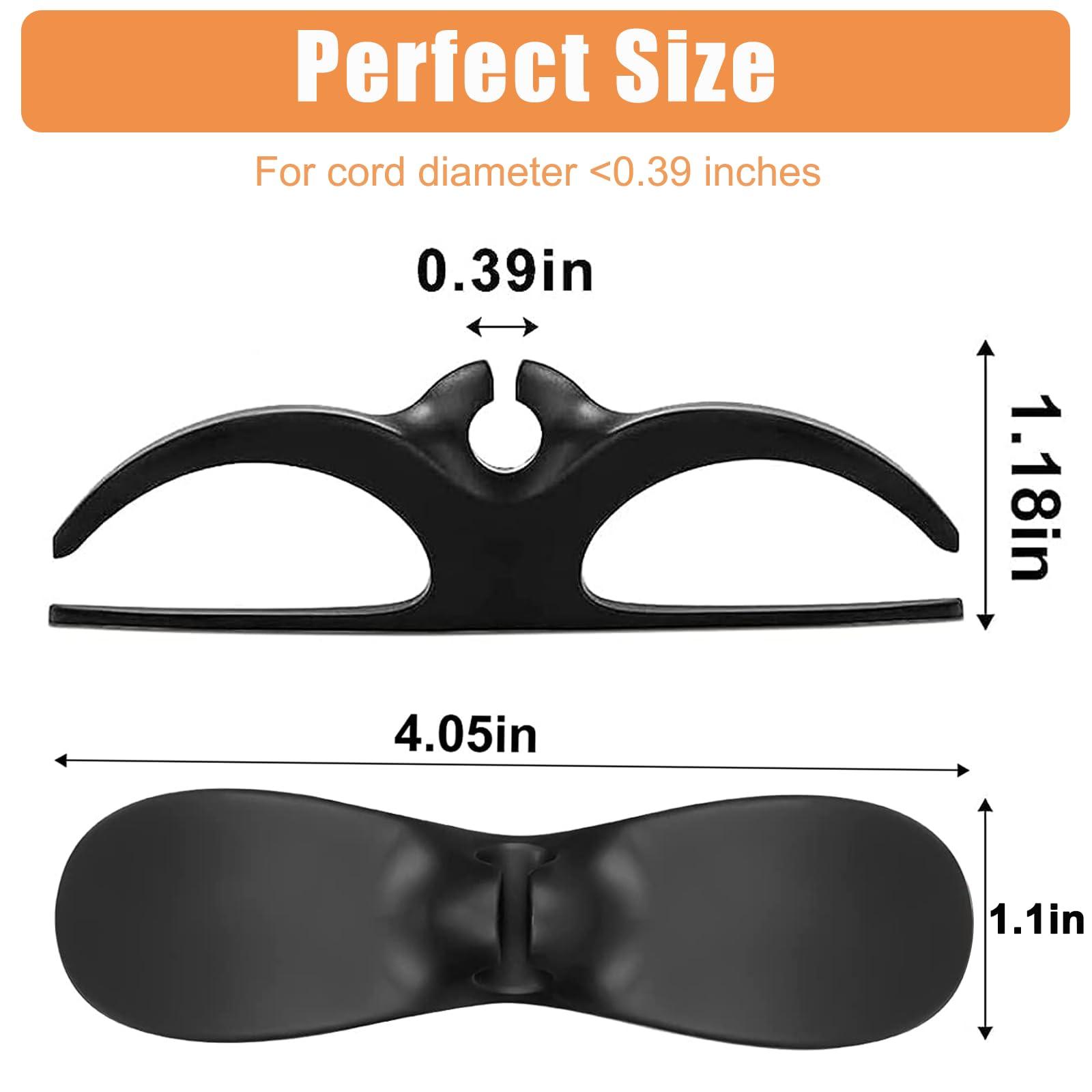 Kitchen Appliance Cord Winder 3 Pack,Cord Organizer Cord Holder Cord Wrapper Appliance Cord Organizer Stick On Tidy Wrap Cable Hider for Coffee Maker Mixer Air Fryer and Pressure Cook - Image 2