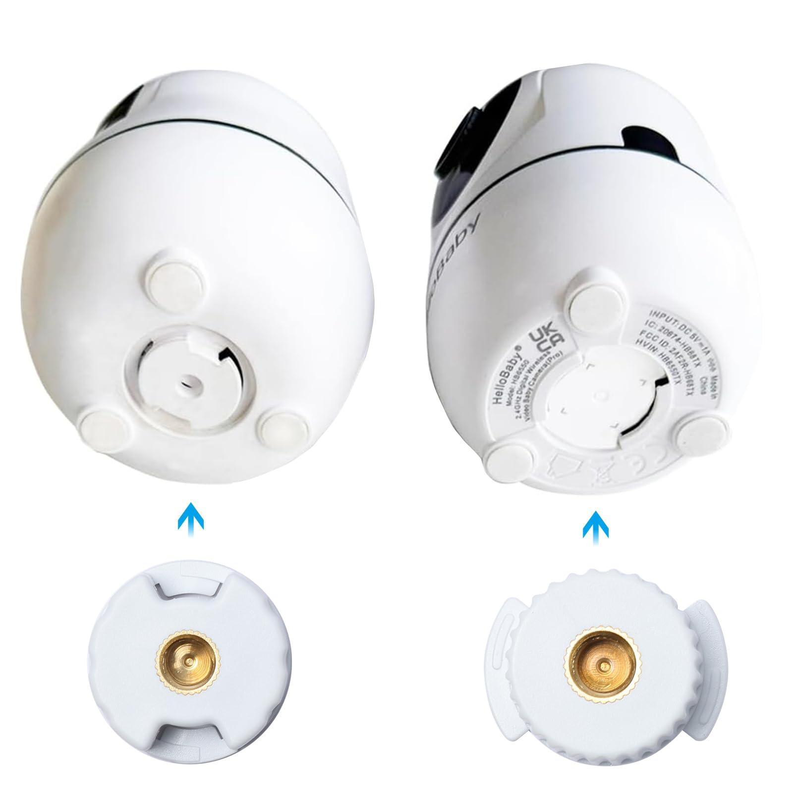 FFSTARYM HelloBaby Monitor Connector for HelloBaby HB40/HB65/HB65TX/HB6550/HB6550 Pro/HB66/HB66 Pro/HB6339/HB6081/ANMEATE SM935E, for 1/4 Threaded Rods - Image 3