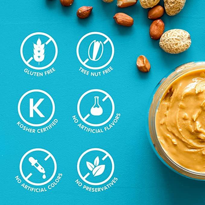 SKIPPY Creamy Peanut Butter Spread, No Sugar Added, 40 oz jar - Image 4