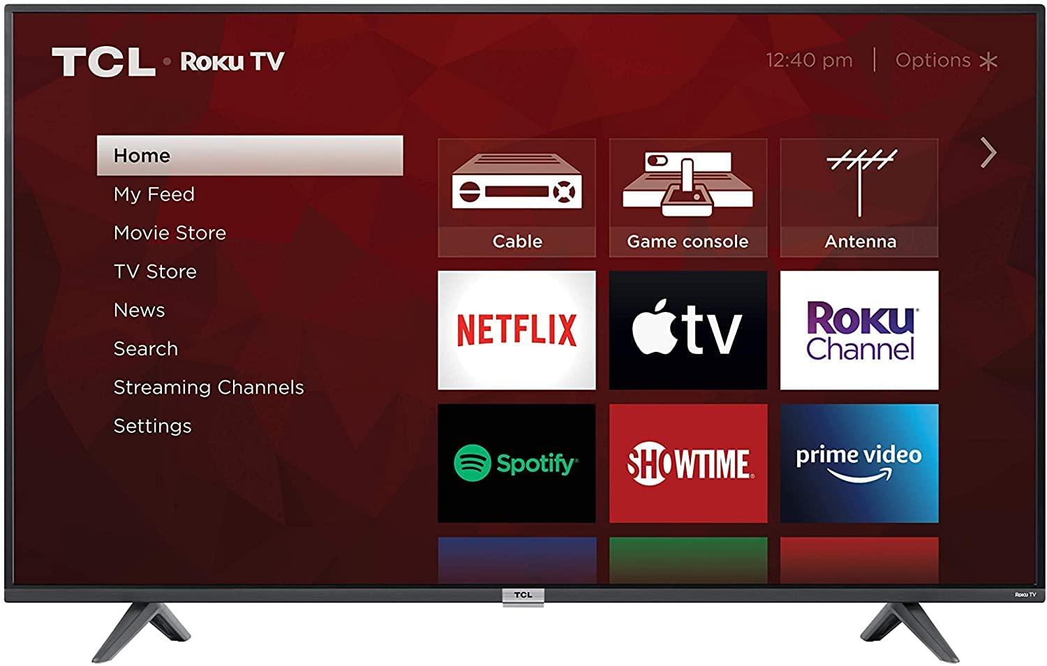 TCL 55" Class 4-Series 4K UHD 55S435, HDR, Smart, Roku TV, 2021 Model - Image 7