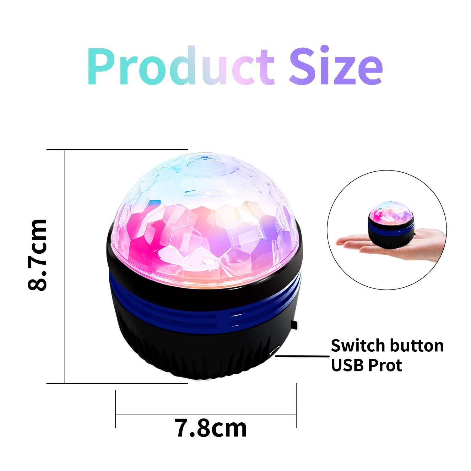 USB 2 in 1 Northern Lights and Ocean Wave Projector,Northern Galaxy Light with Remote Control, Aurora Lamp Bedroom Night Light Projector for Kids, Adult/Party/Gift (Farbe CD) - Image 5