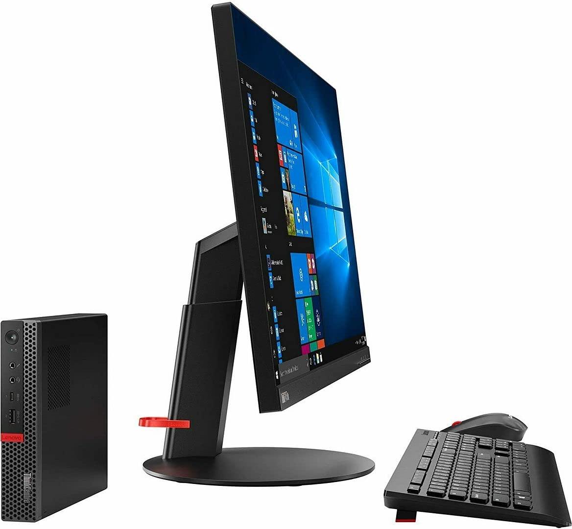 Lenovo ThinkCentre M920q Tiny Desktop,Intel 6 Core i5-8500T,16GB RAM,256GB NVME SSD,HDMI,DisplayPort,WiFi,Bluetooth,Wireless Keyboard Mouse,Windows 11 (Renewed) - Image 9