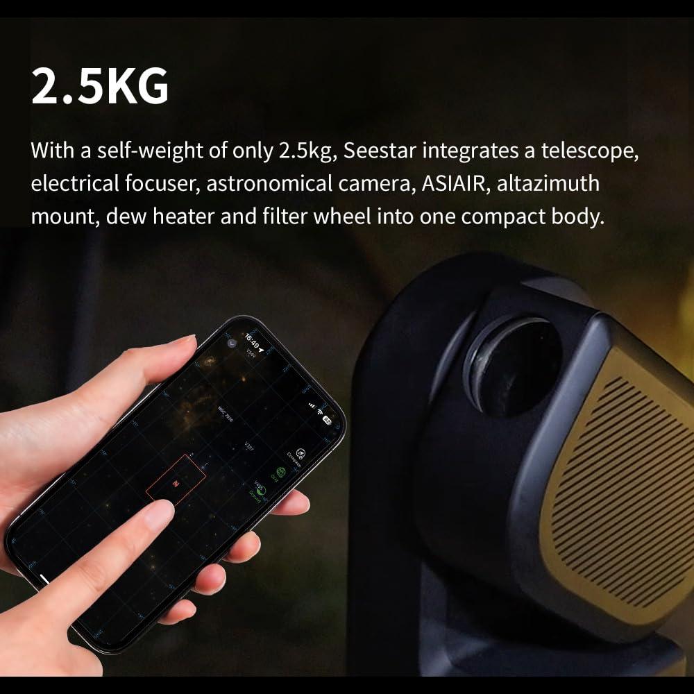 ZWO Seestar S50 Astronomical All-in-one Smart Telescope - Image 6