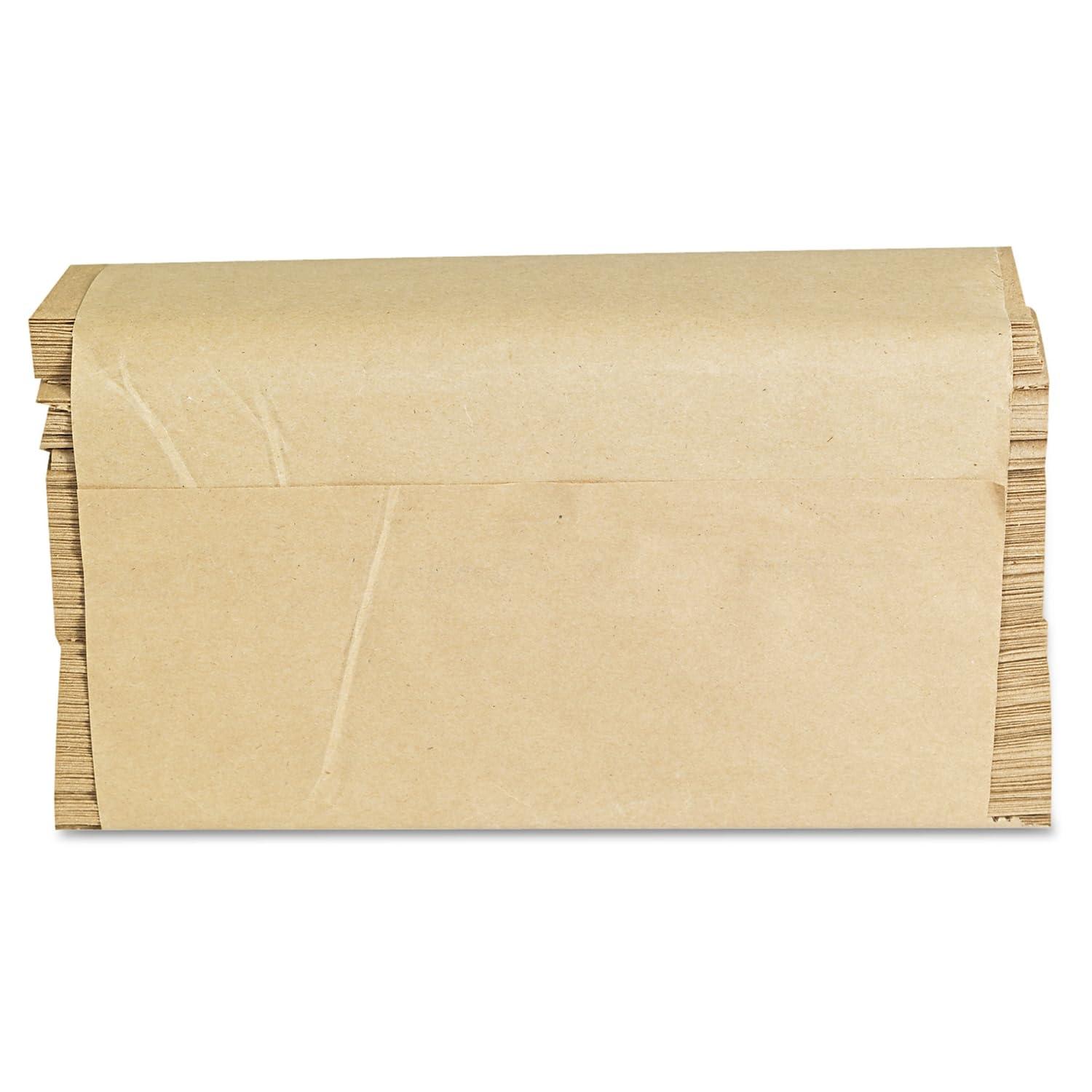 GEN 1508 Folded Paper Towels, Multifold, 9 x 9 9/20, Natural, 250 Towels per Pack (Case of 16 Packs) - Image 8
