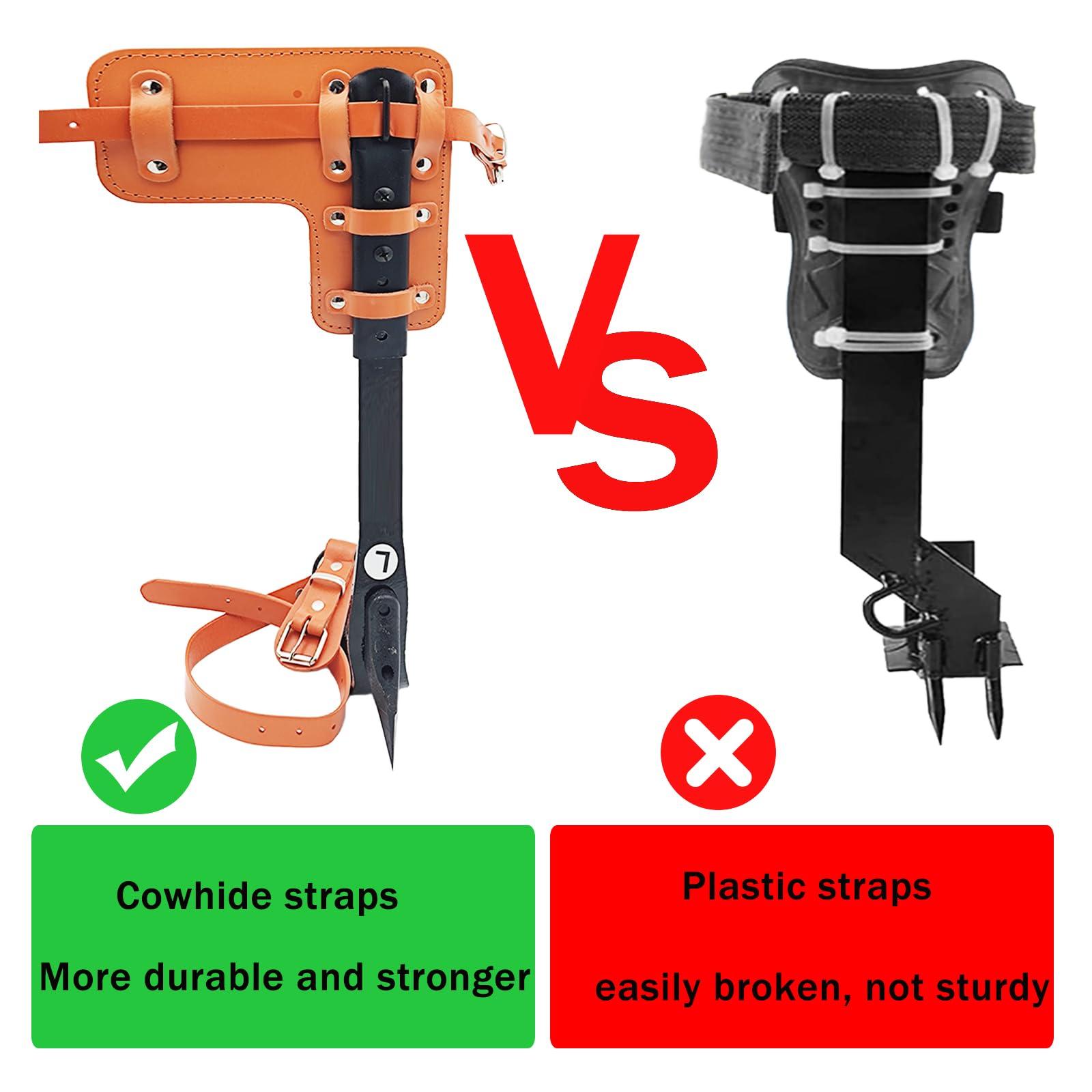 timiland Tree Climbing Spikes Set,Tree Climbing Gear，Rock Climbing Kit with Professional Accessories,Adjustable Length Design,Alloy Steel Pole,Hunting and Observation, for Climb,Fruit Picking - Image 5