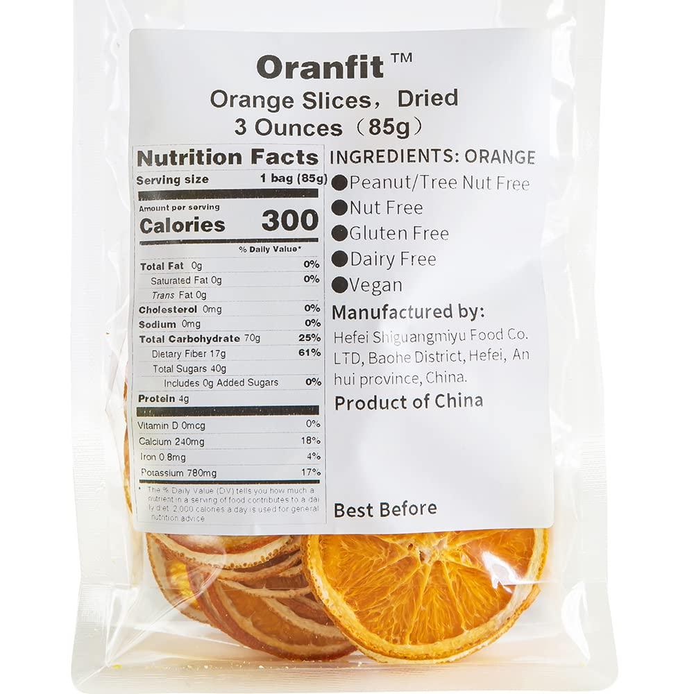 Oranfit Dried Orange Slices 3oz/85g(23 to 37 slices) - Image 3
