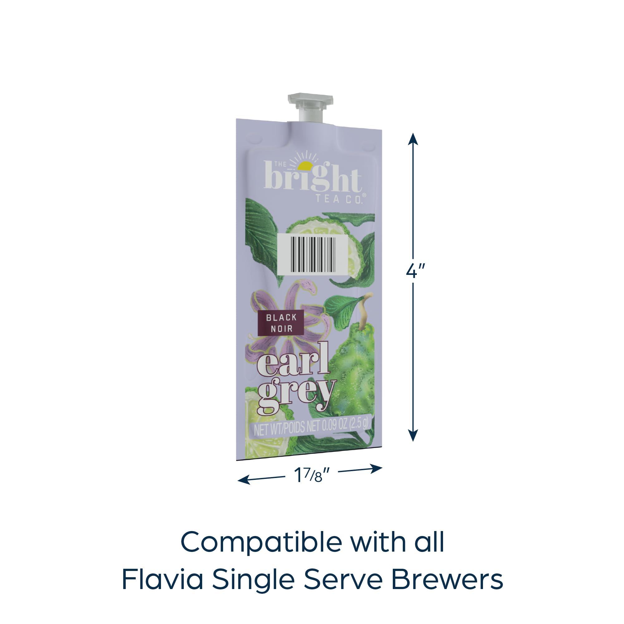The Bright Tea Co. Earl Grey Tea Fresh Pack for Flavia Brewers (Pack of 100 Fresh Packs) - Image 5