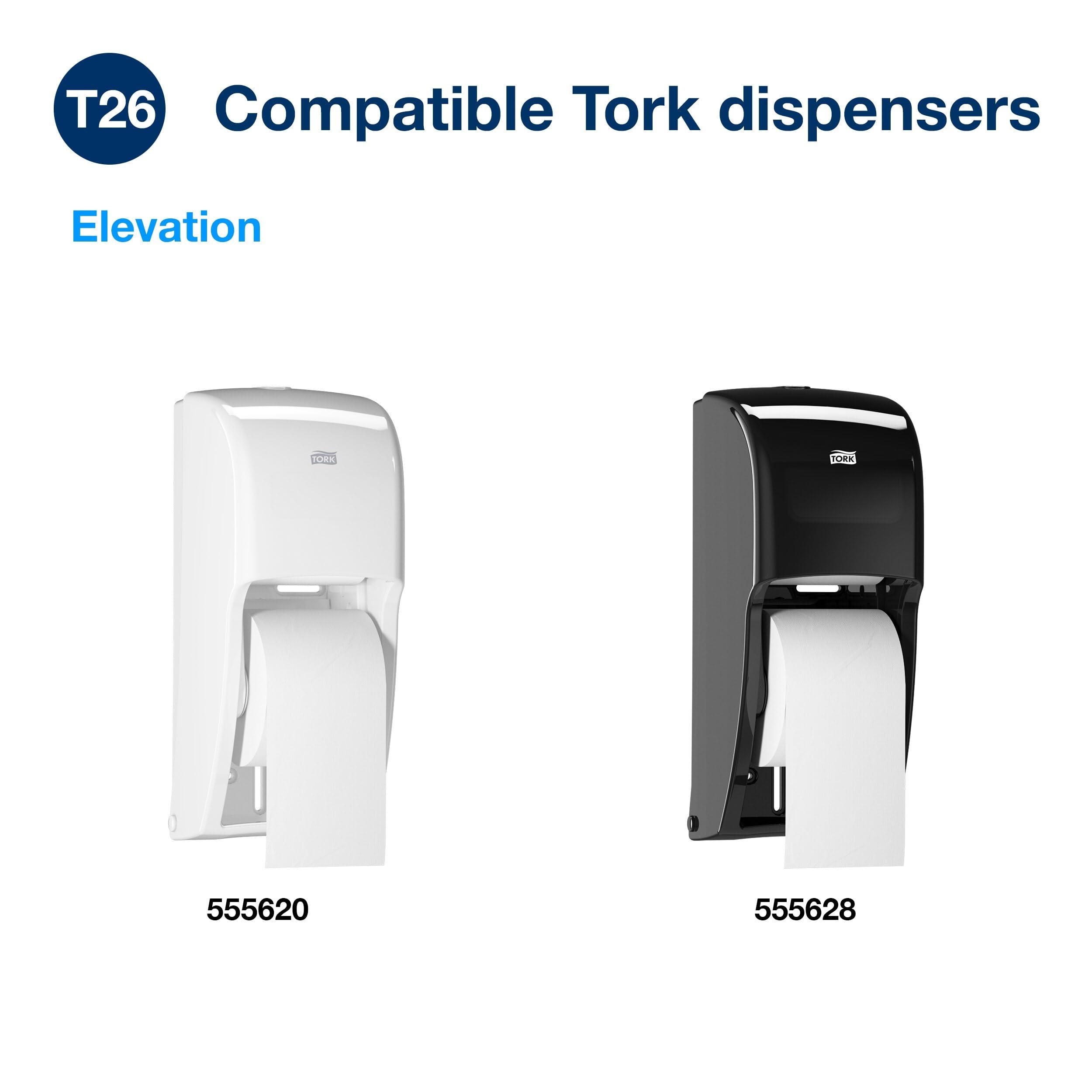 Tork High-Capacity Toilet Paper Roll White T26, Advanced, 2-Ply, 36 x 1000 sheets, 110292A - Image 6